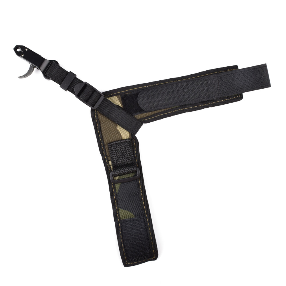 Archery Release Aids Strap Trigger Caliper Wrist Adjustable Compound Bow Hunting