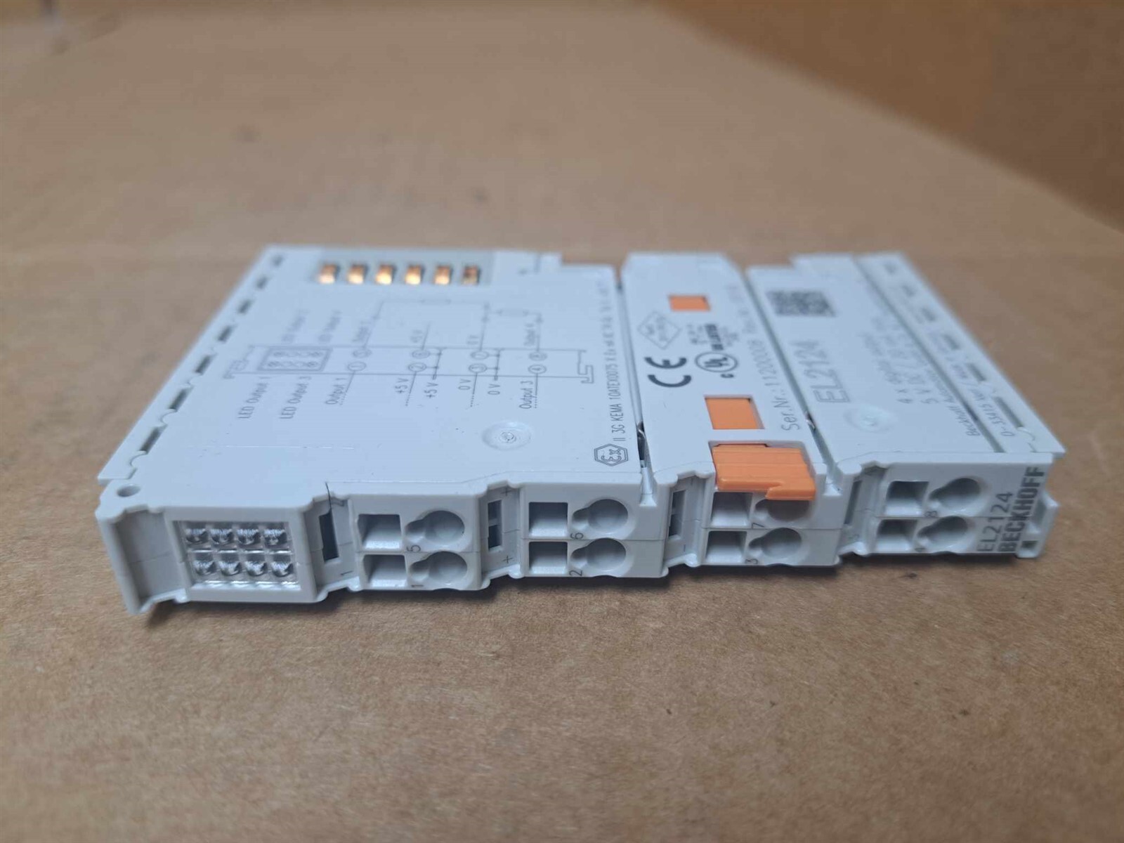 Beckhoff 4 x Digital Output Module Part No. EL2124