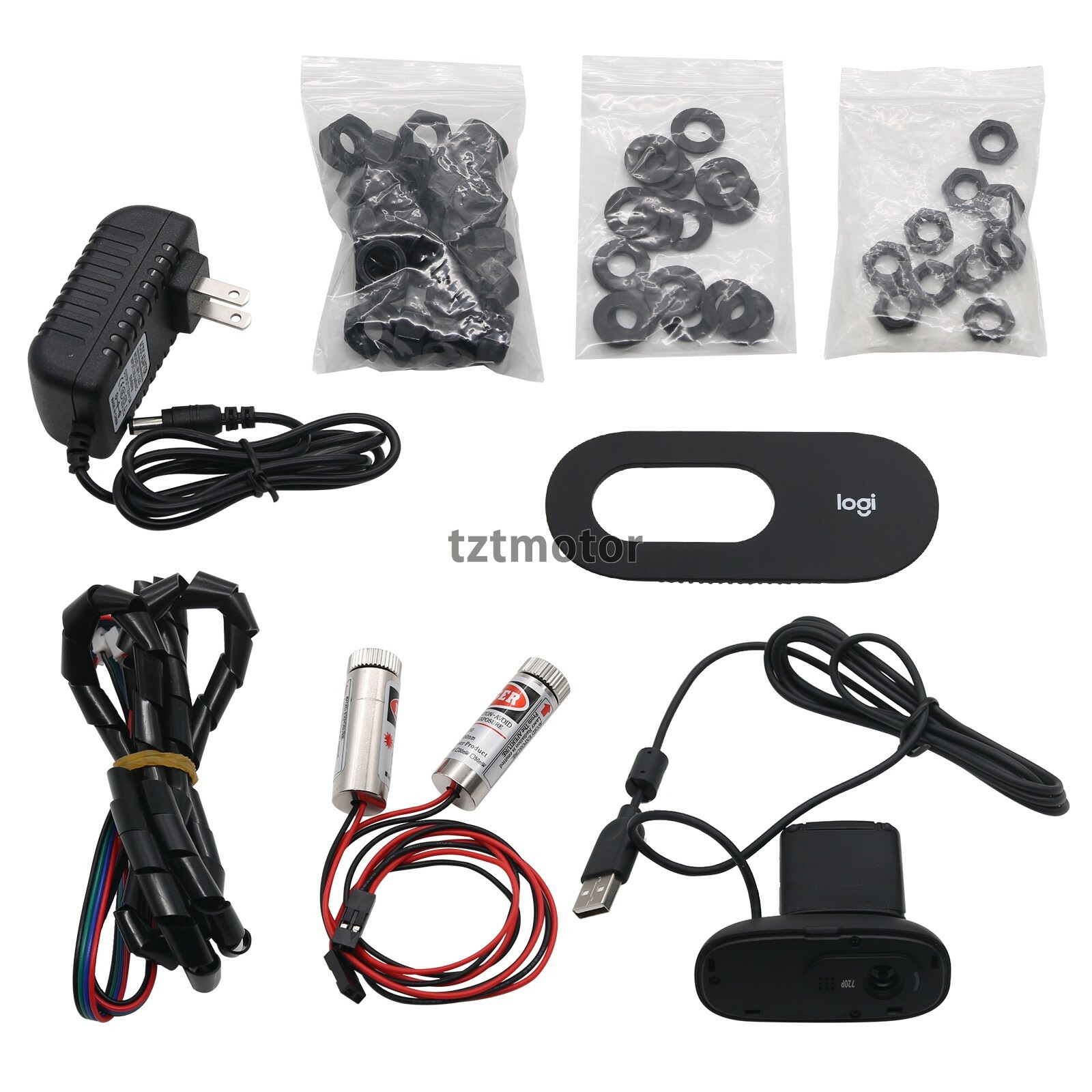 Open Source 3D DIY Scanner Laser Plate Kit w/Adapter Object For Ciclop Printer