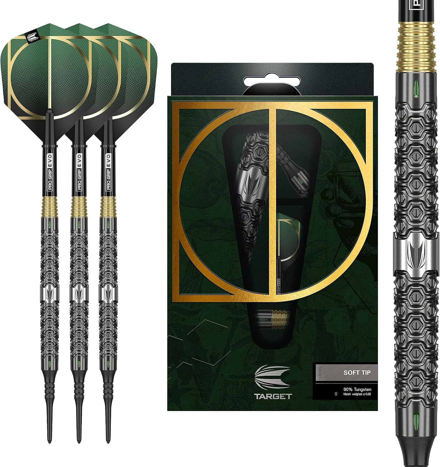 Cult 90% Tungsten Soft Tip Darts Set