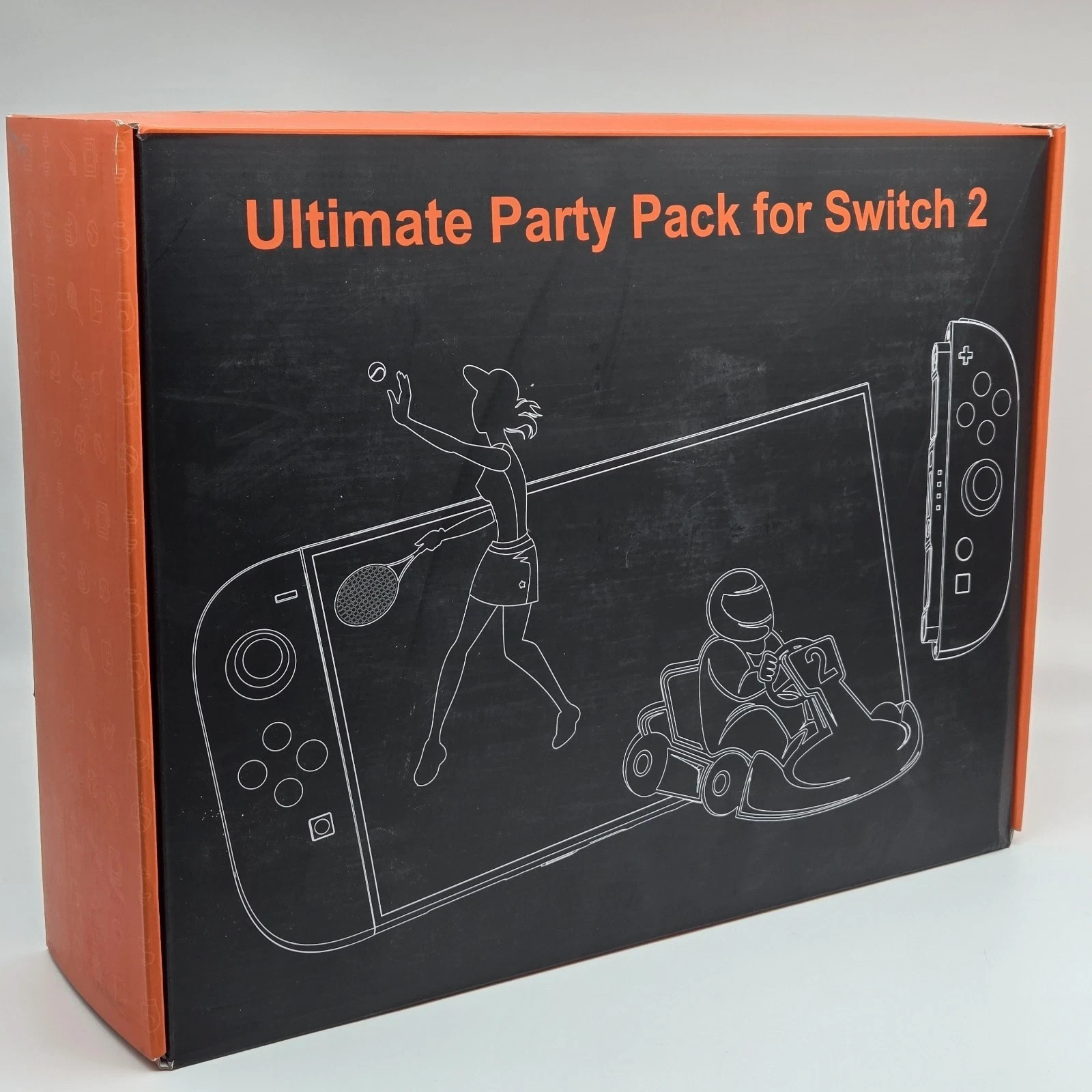 22-in-1 Family Party Kit Sports Accessories Bundle for Nintendo Switch 2 w/ Bag