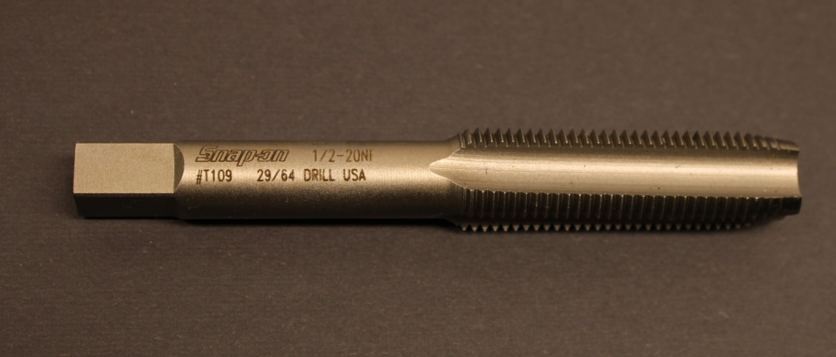 SNAP-ON TAP  T109 NEW OLD STOCK 1/2 -20NF