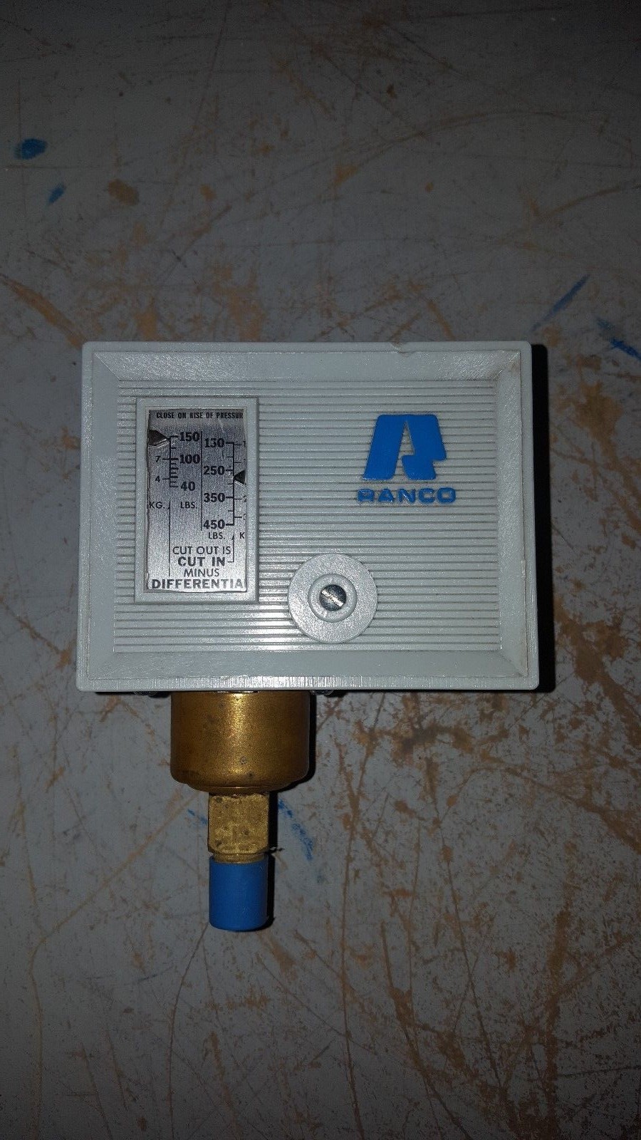 Ranco Pressure Switch, 285PSI, P-8-9122, 016-583-00