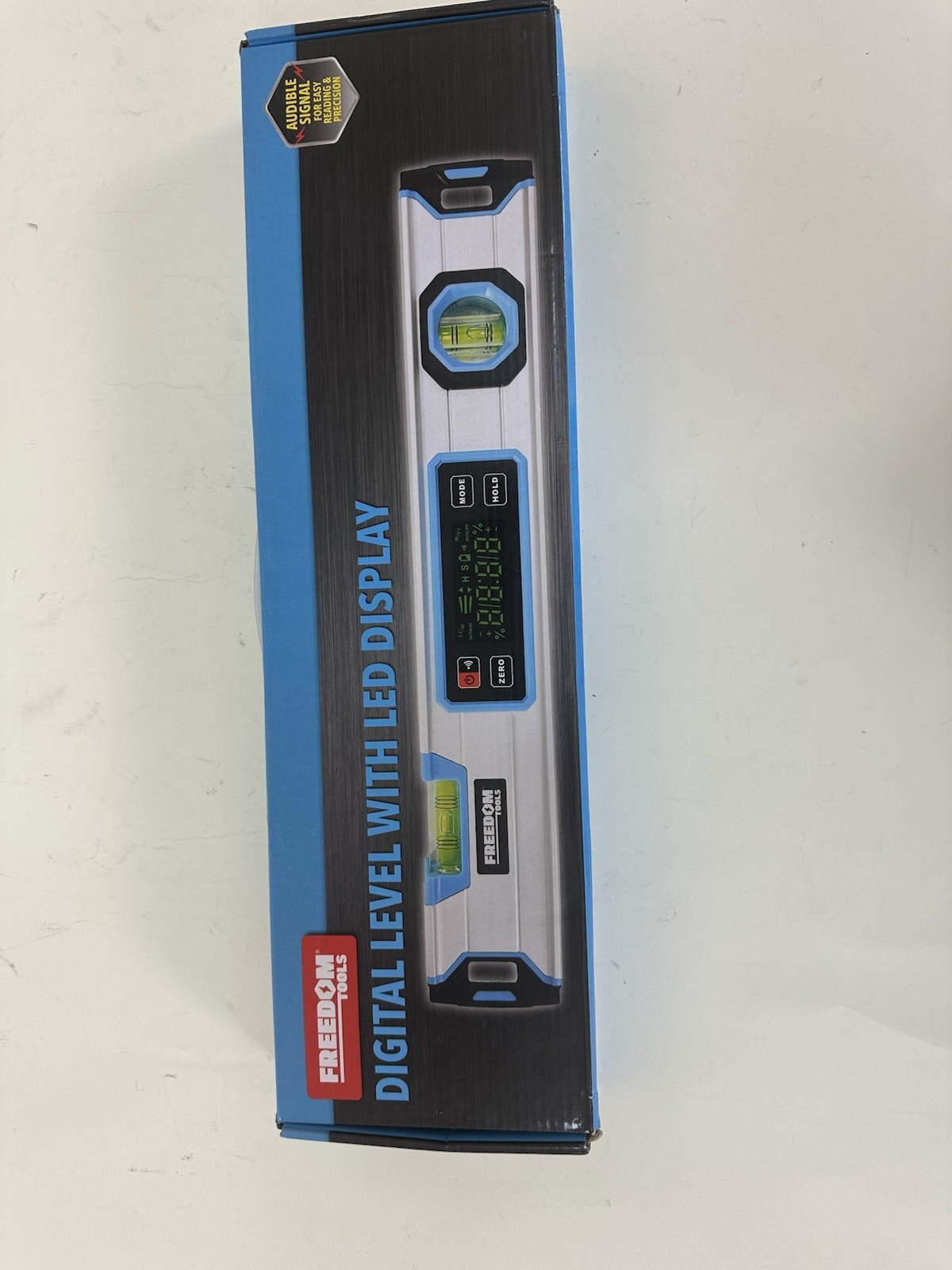 Freedom Tools Digital Level LED Display Professional Electronic Level New 15.7”