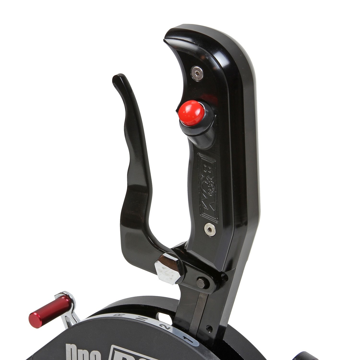 B&M Magnum Grip Stealth Side Plate with 12V Button