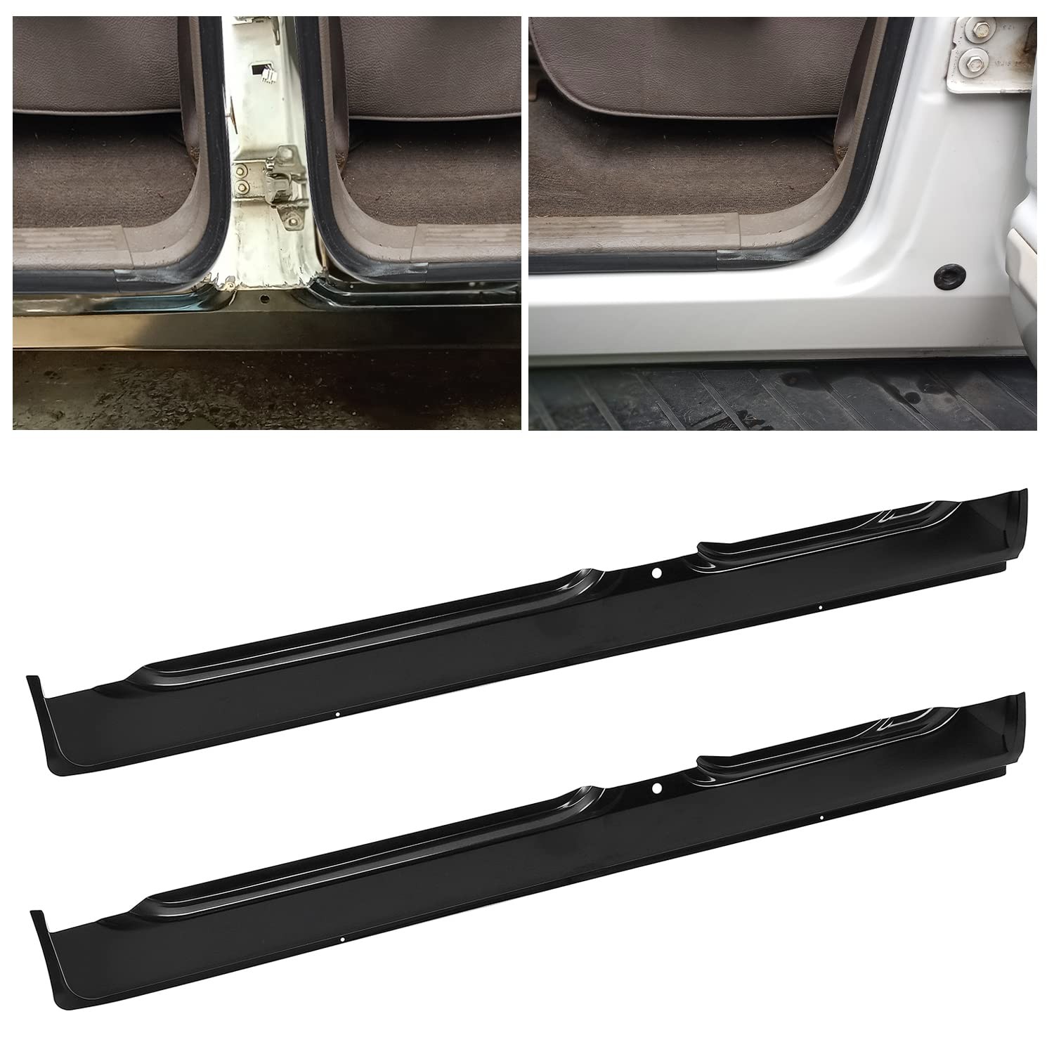 BriSunshine Outer Rocker Panel For 2002-2009 Dodge Ram 1500 2500 3500 4Dr Quad