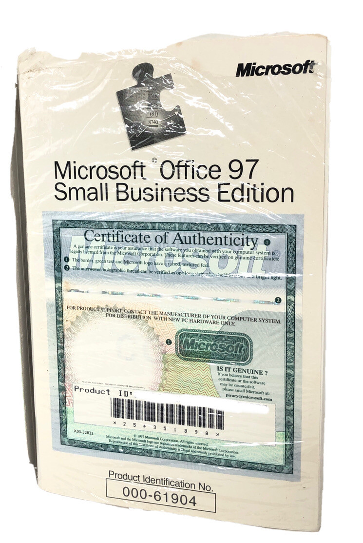Microsoft Windows 98 Getting Started Book IBM SEALED X04-15755 W/ Office 97 Ed