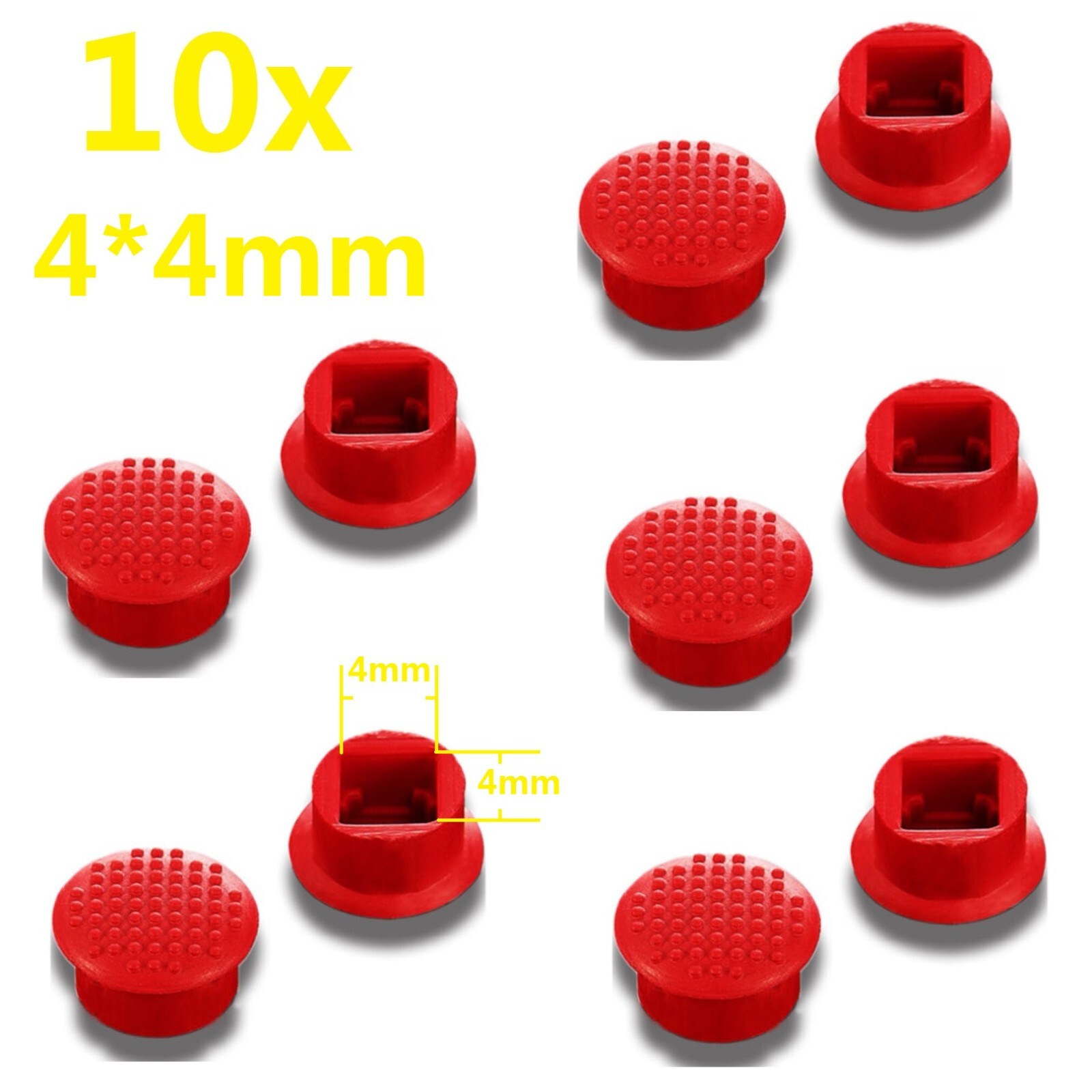 10x Red TrackPoint Caps Mouse Pointer for Lenovo Thinkpad T410 T420 T430 R400