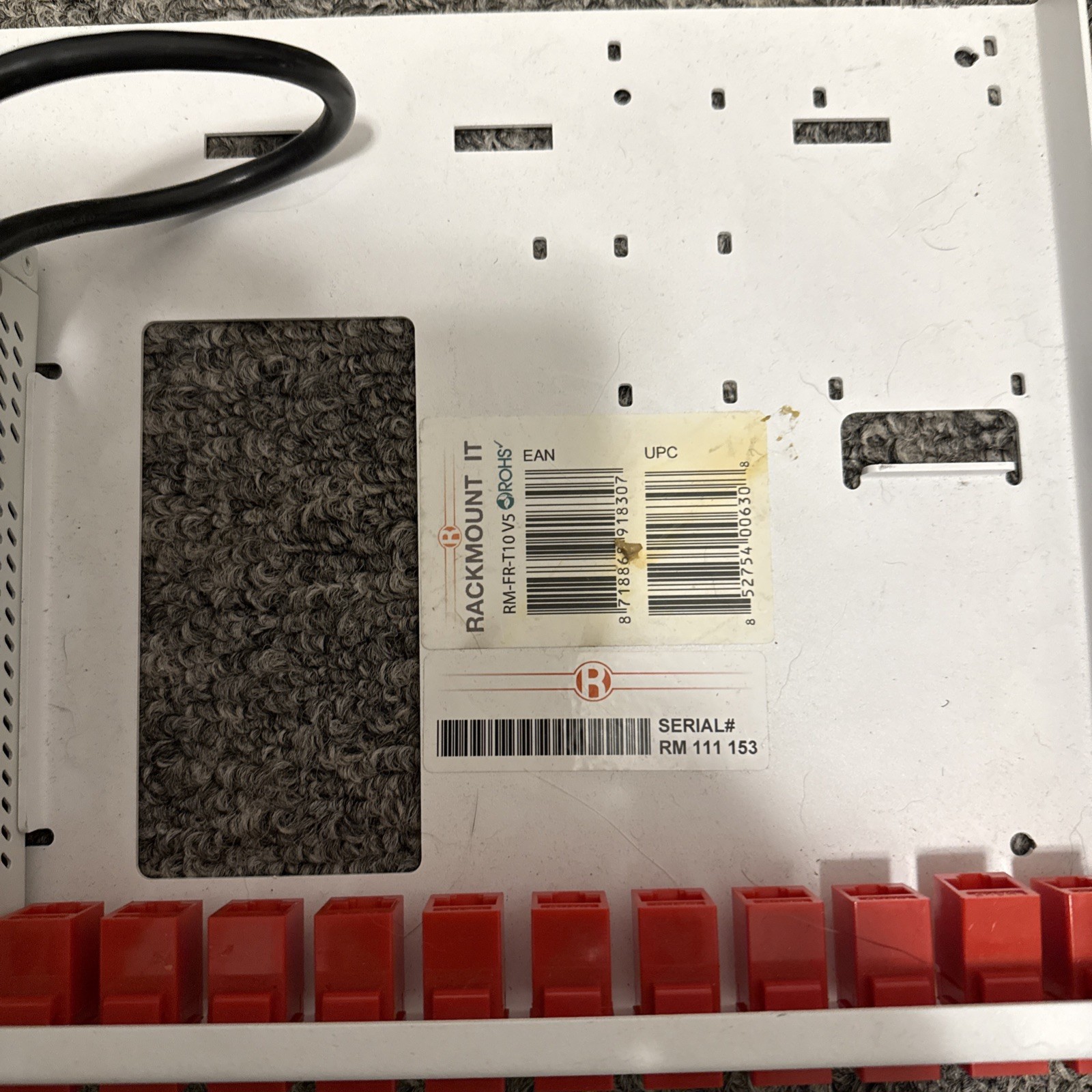 Fortinet Fortigate 60E Network Security Firewall w/ RM-FR-T10 Rack Mount Kit