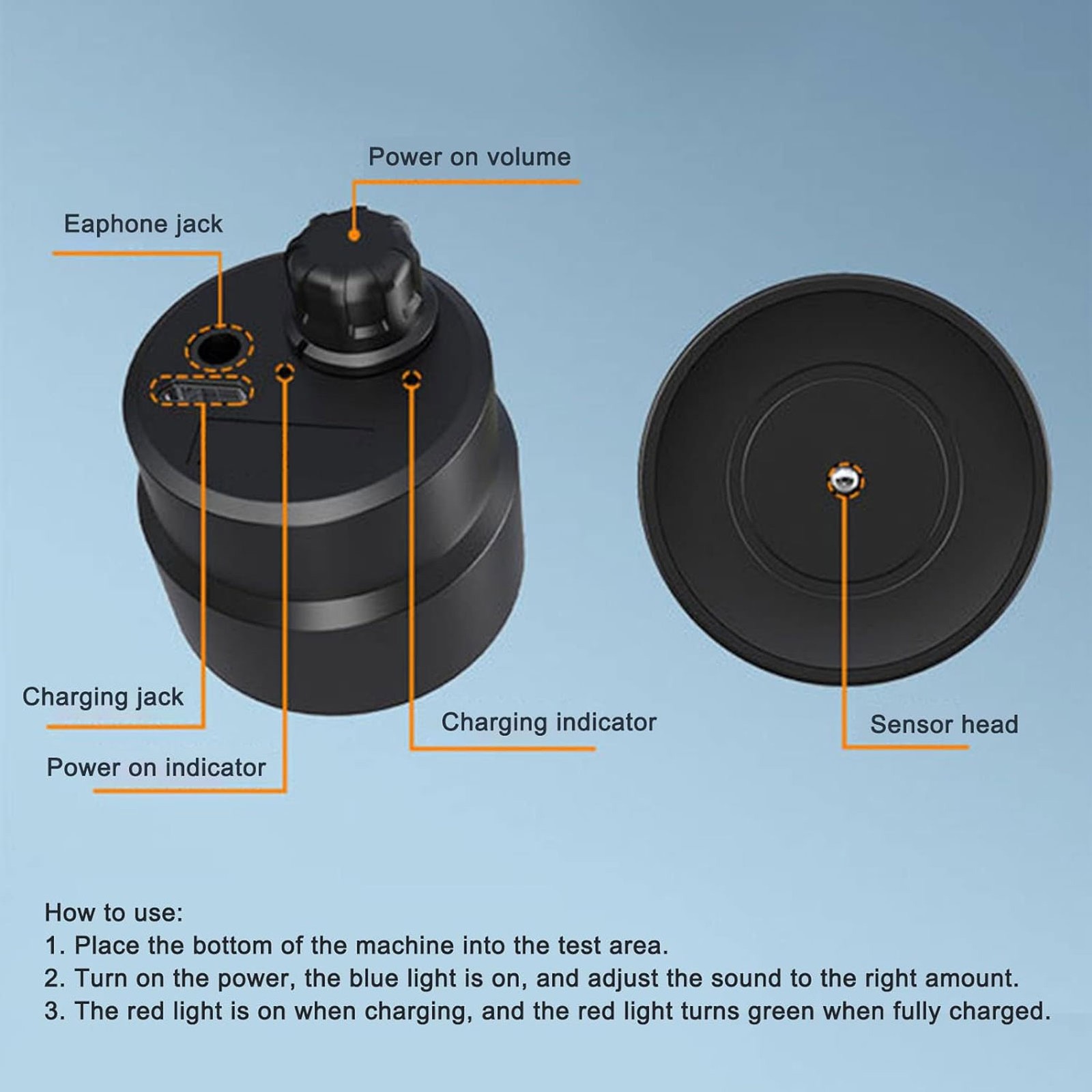 13000X Strong Penetration Through Wall Microphone Amplifier For Detecting Heatin