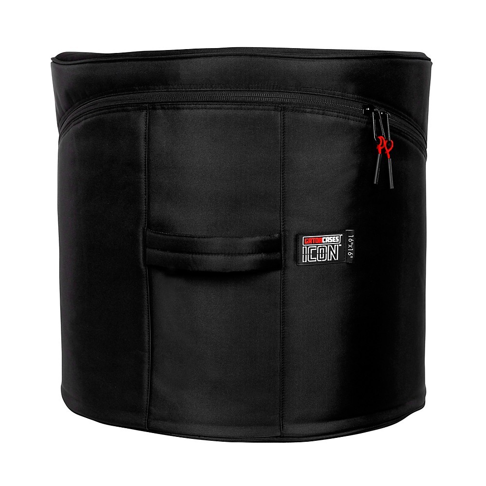 Gator Icon Floor Tom Bag 16 x 16 in. Black