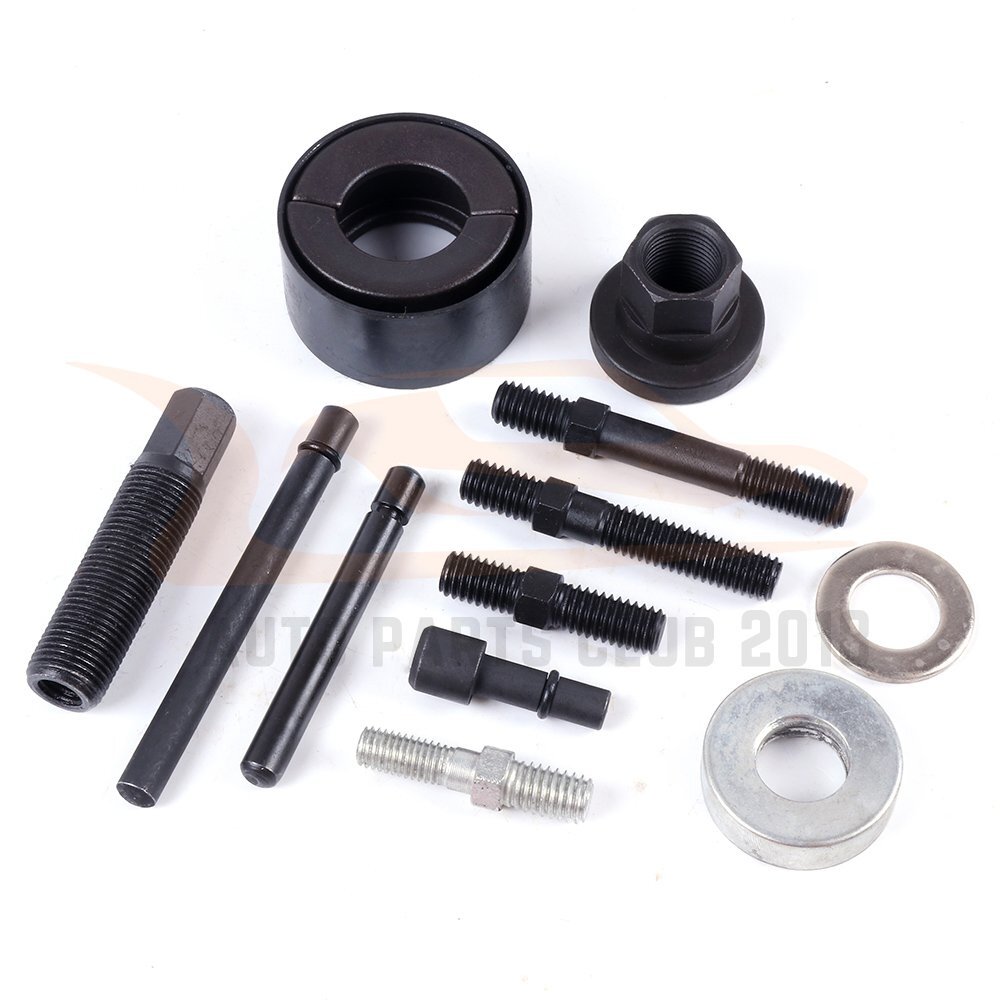 Pulley Puller and Installer Power Steering Pump Remover Alternator - 13 PCS Kit