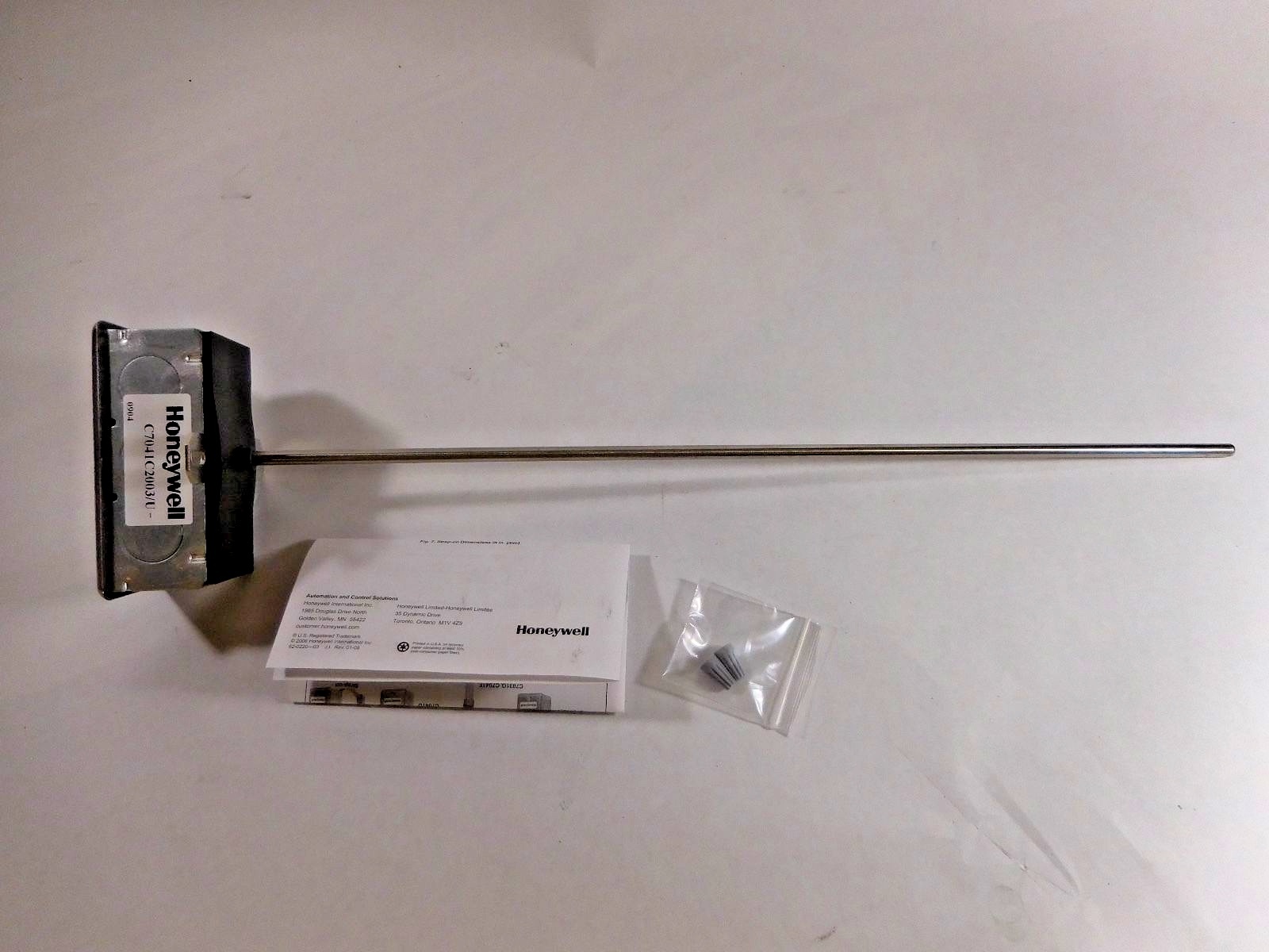 Honeywell C7041C2003 20K OHM NTC 18" Duct Sensor (Lot of 2)