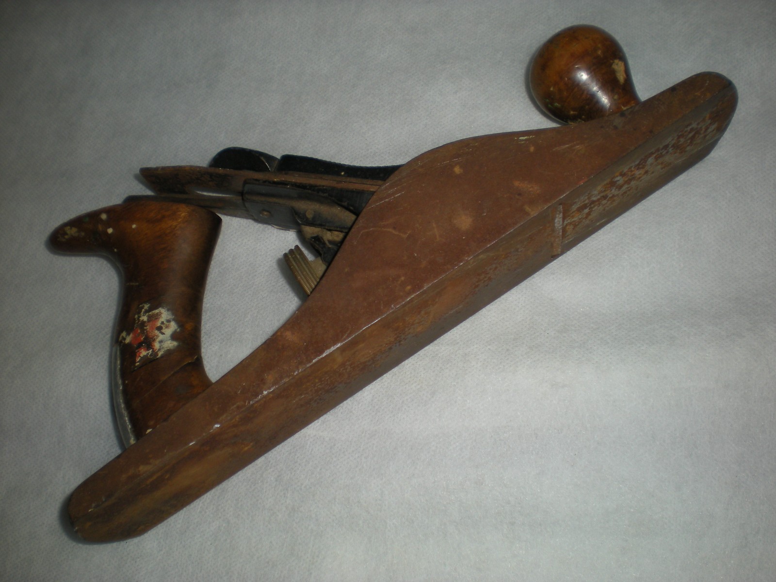 Vintage Stanley Wood Working Plane Block 11.5” Long HAS RUST