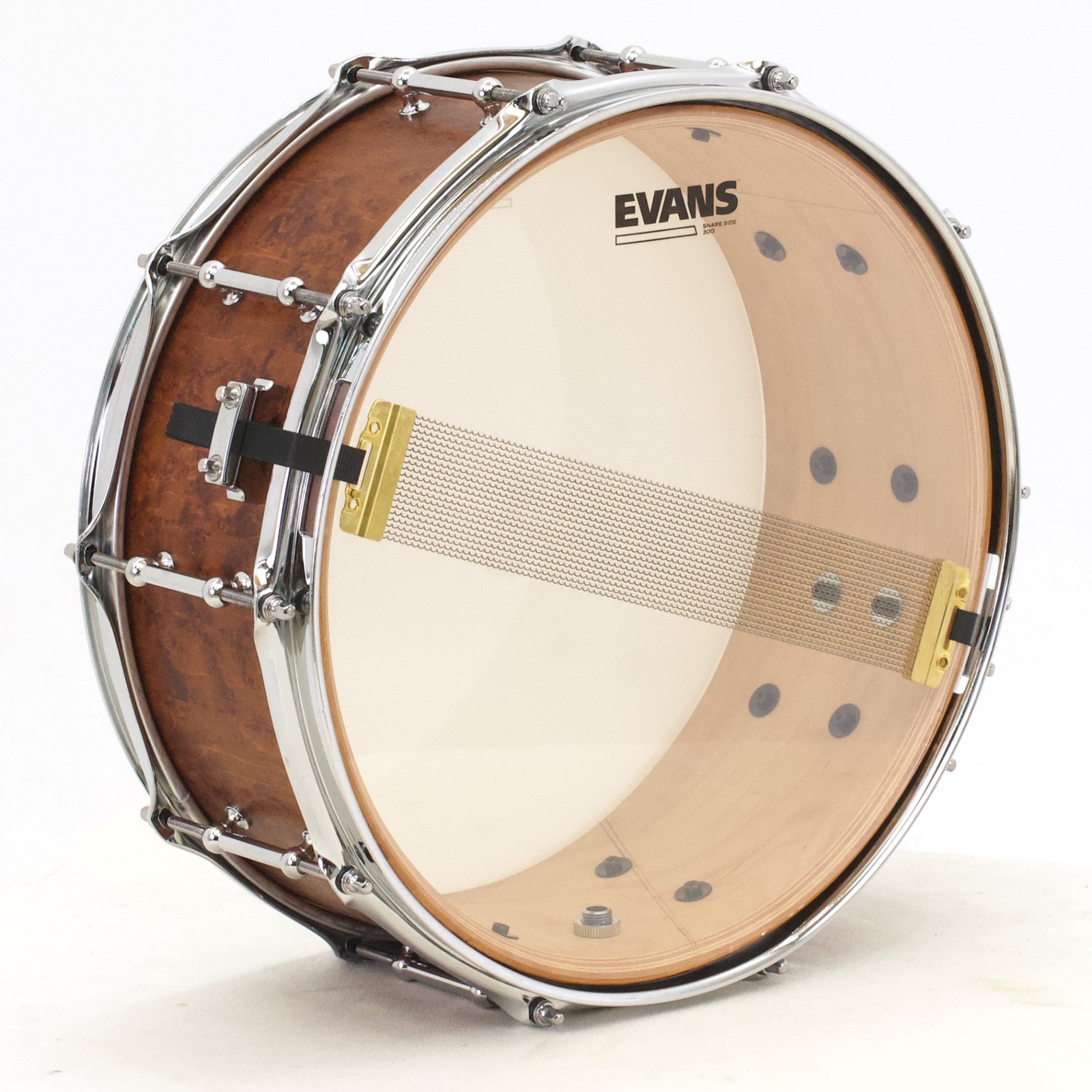 TreeHouse Custom Drums 5½x14 Solid Stave Head Birdseye Maple Snare Drum