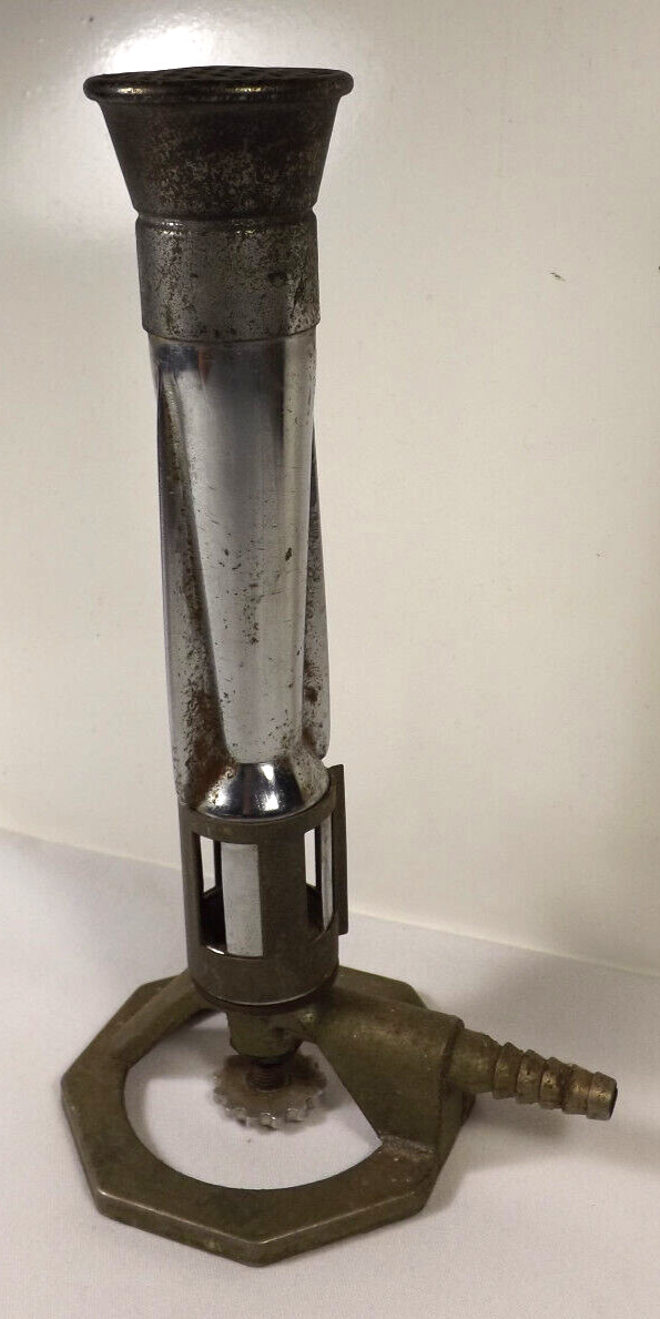 Vintage Fifties HUMBOLDT Bunsen Burner / Chemistry LAB Works 8.5" Adjustable