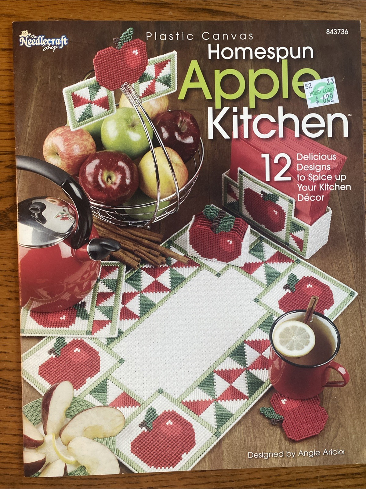 The Needlecraft Shop Homespun Apple Kitchen 12 Designs Patterns Magazine 2002