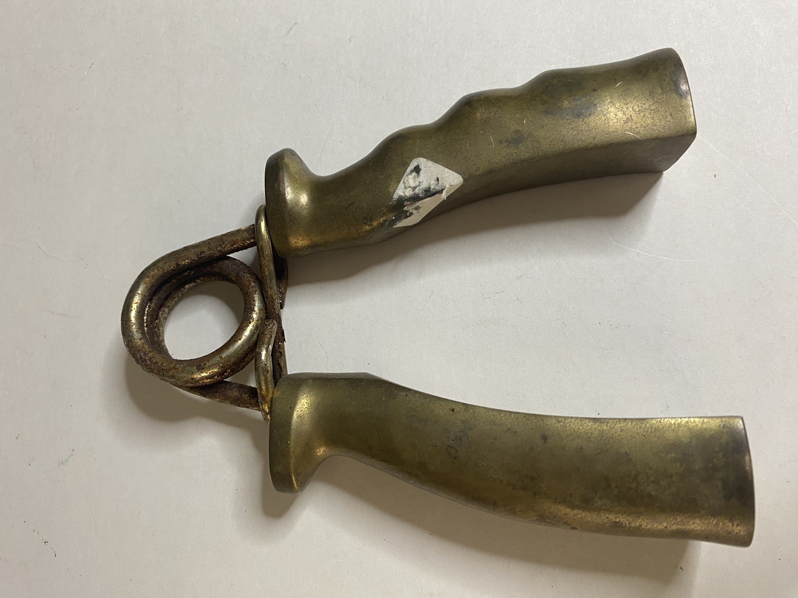 Brass Hand Grip Solid Brass Strength Exerciser