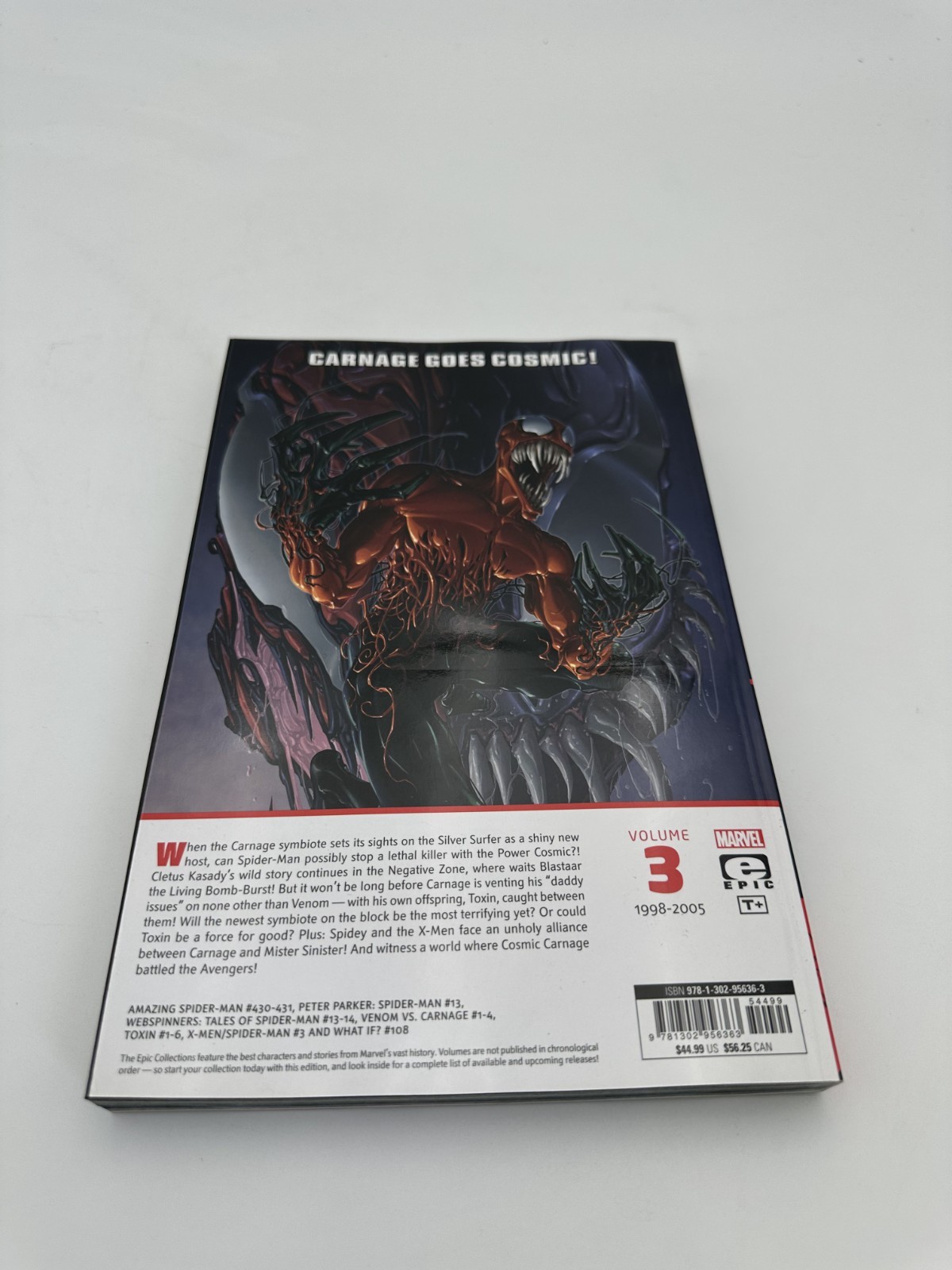 CARNAGE EPIC COLLECTION: THE MONSTER INSIDE TPB
