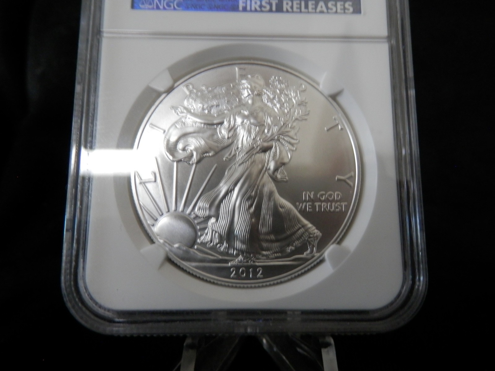 2012 Silver Eagle NGC MS69 First Releases