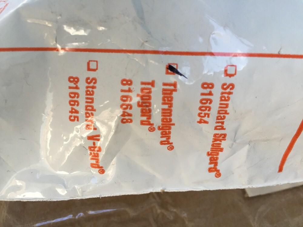 (LOT-4) MSA Thermalgard Topgard 816648