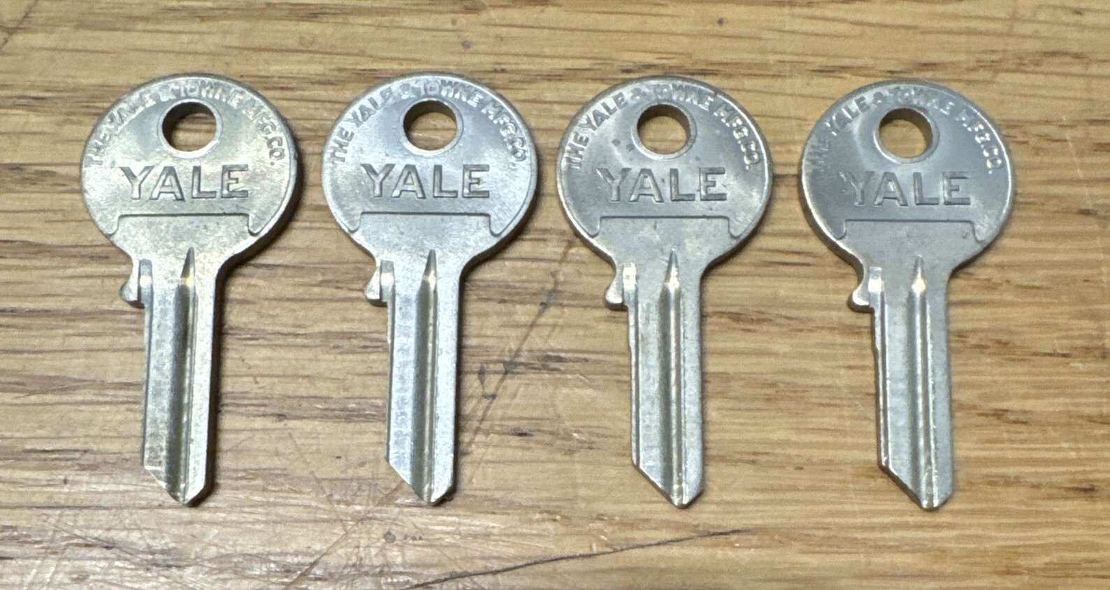 Yale Original, JA 3 Pin Key Blanks, Set of 4 - Locksmith