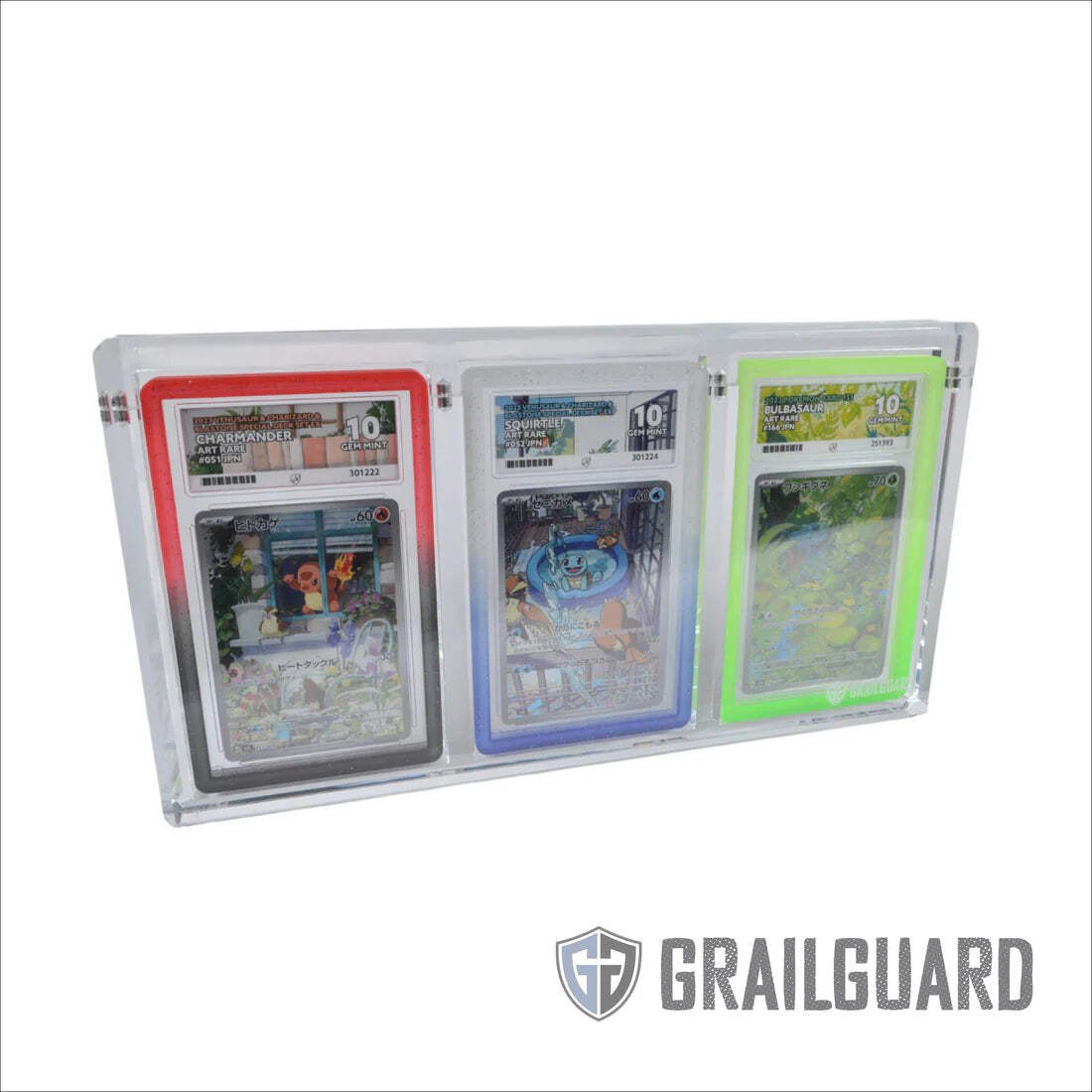 Grail Guard: ACE Triple Graded Card Premium Acrylic Magnetic Ultra Thick Display