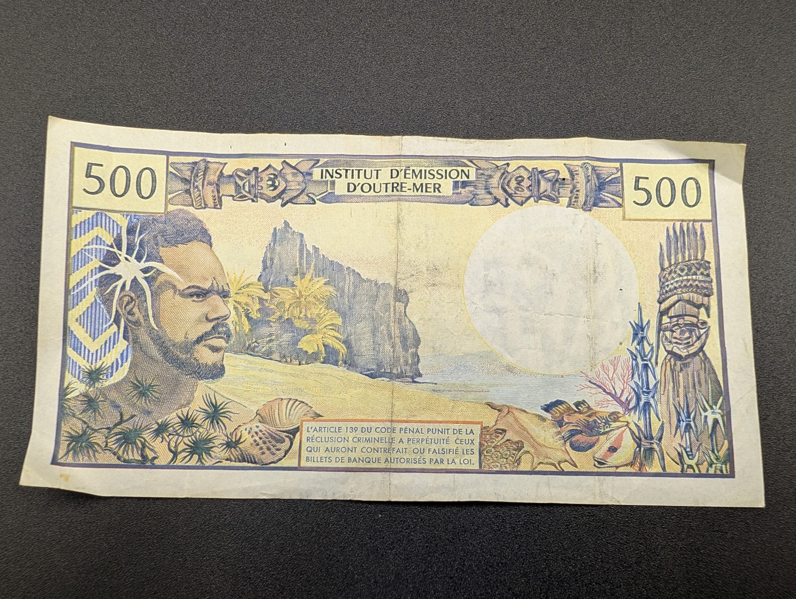 New Caledonia 1985 500 Francs