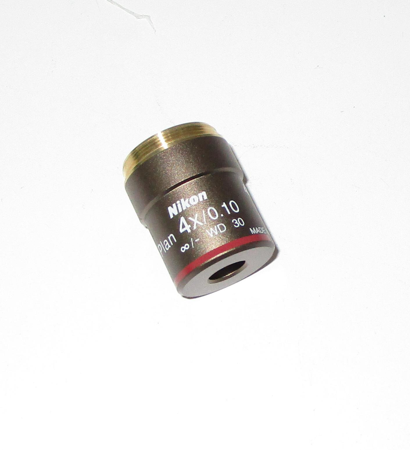 Nikon Plan 4x/0.10 OFN22 WD 30 ∞/- MRL00042