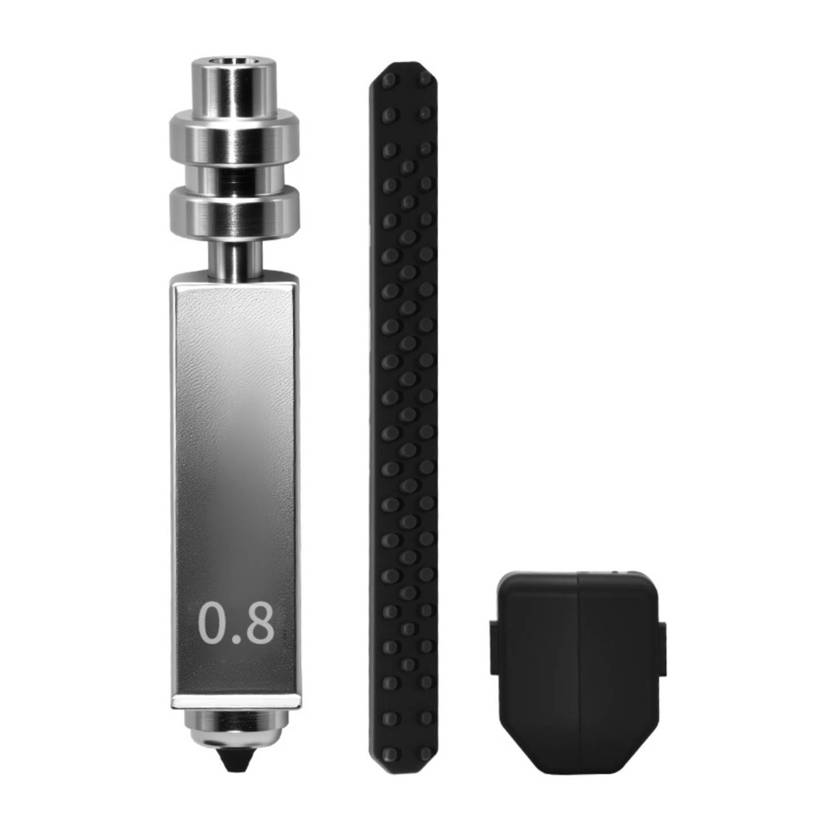 3D Printer Print Head Tip Kit Stainless Steel Print Head Tip with Silicone