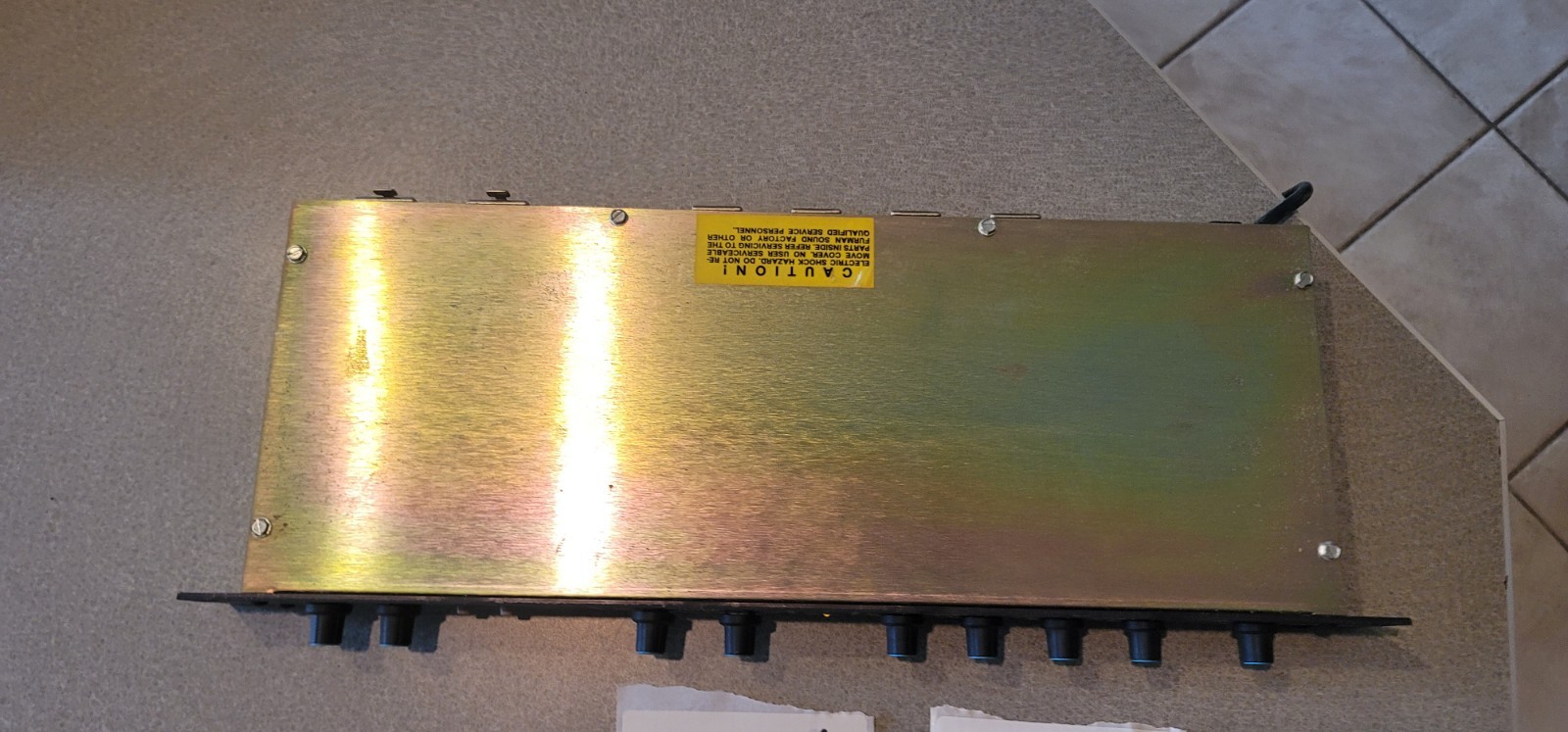 Furman TX-324 Tunable Active 2-way/3-way Crossover/Bandpass Filter