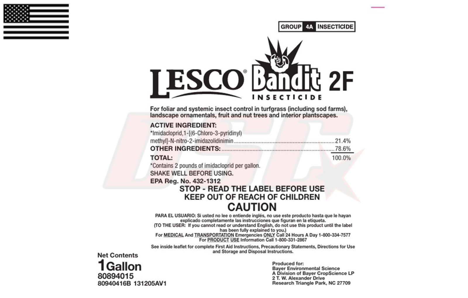 Intrepid 2F Liquid Insecticide (1 Gal)
