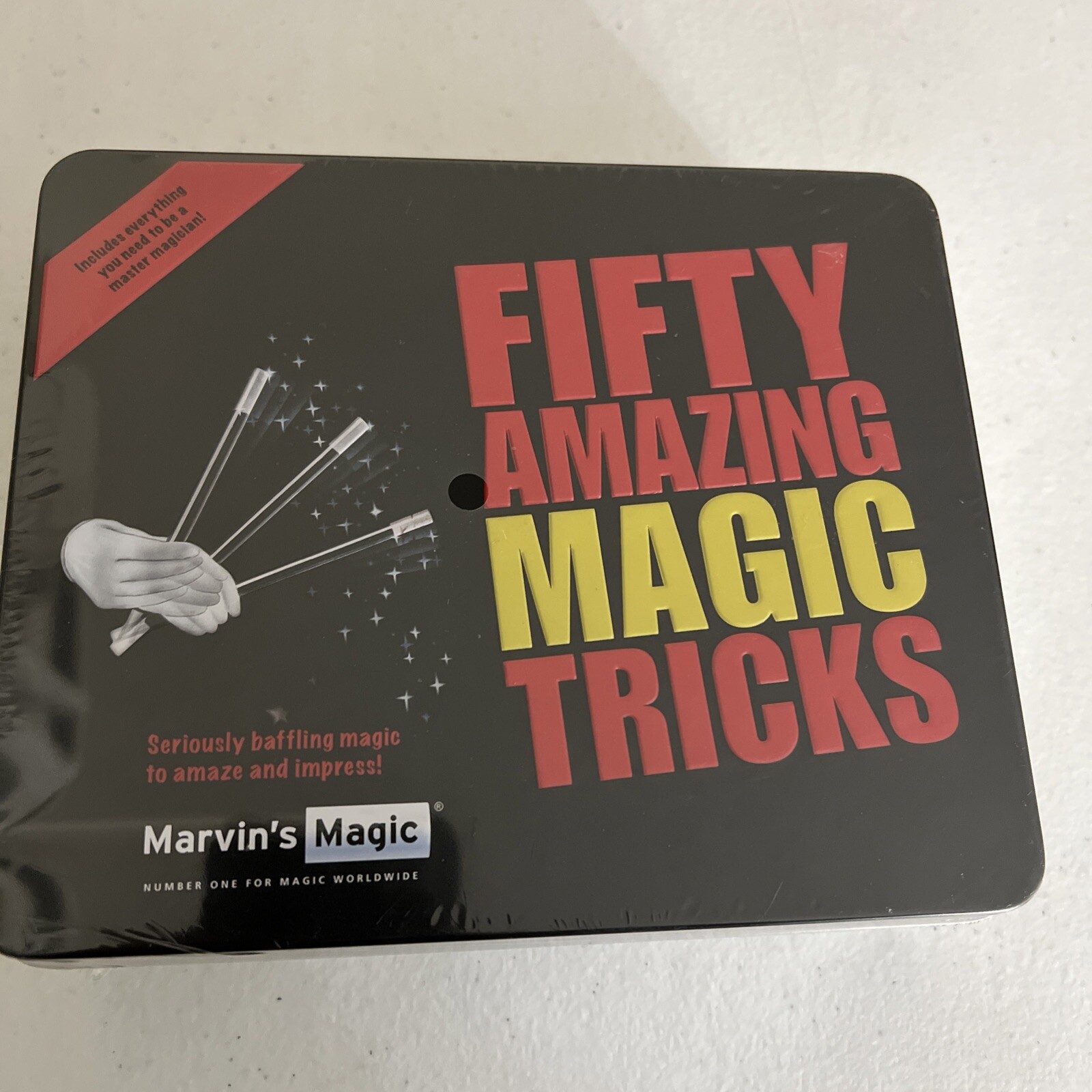 Marvin's Magic MMT120 Fifty Amazing Magic Tricks Game. Brand New And Sealed