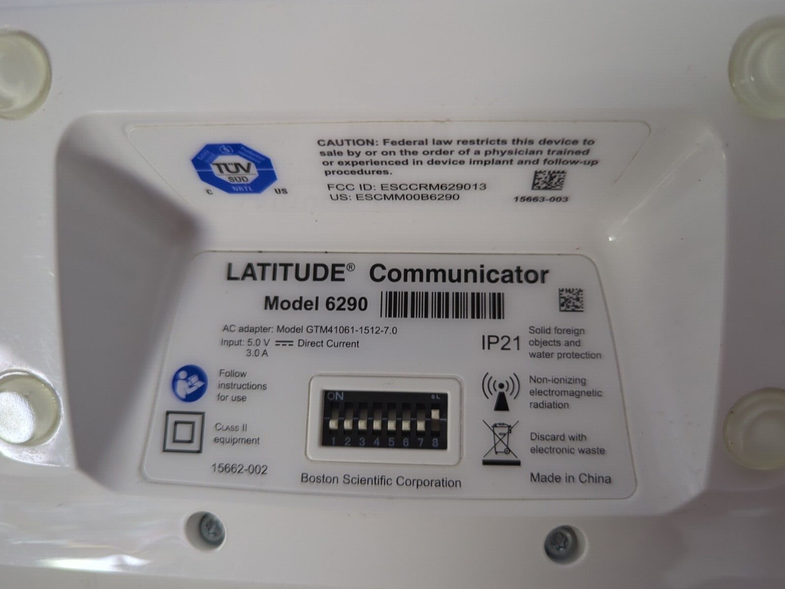BOSTON SCIENTIFIC LATITUDE COMMUNICATOR 6290