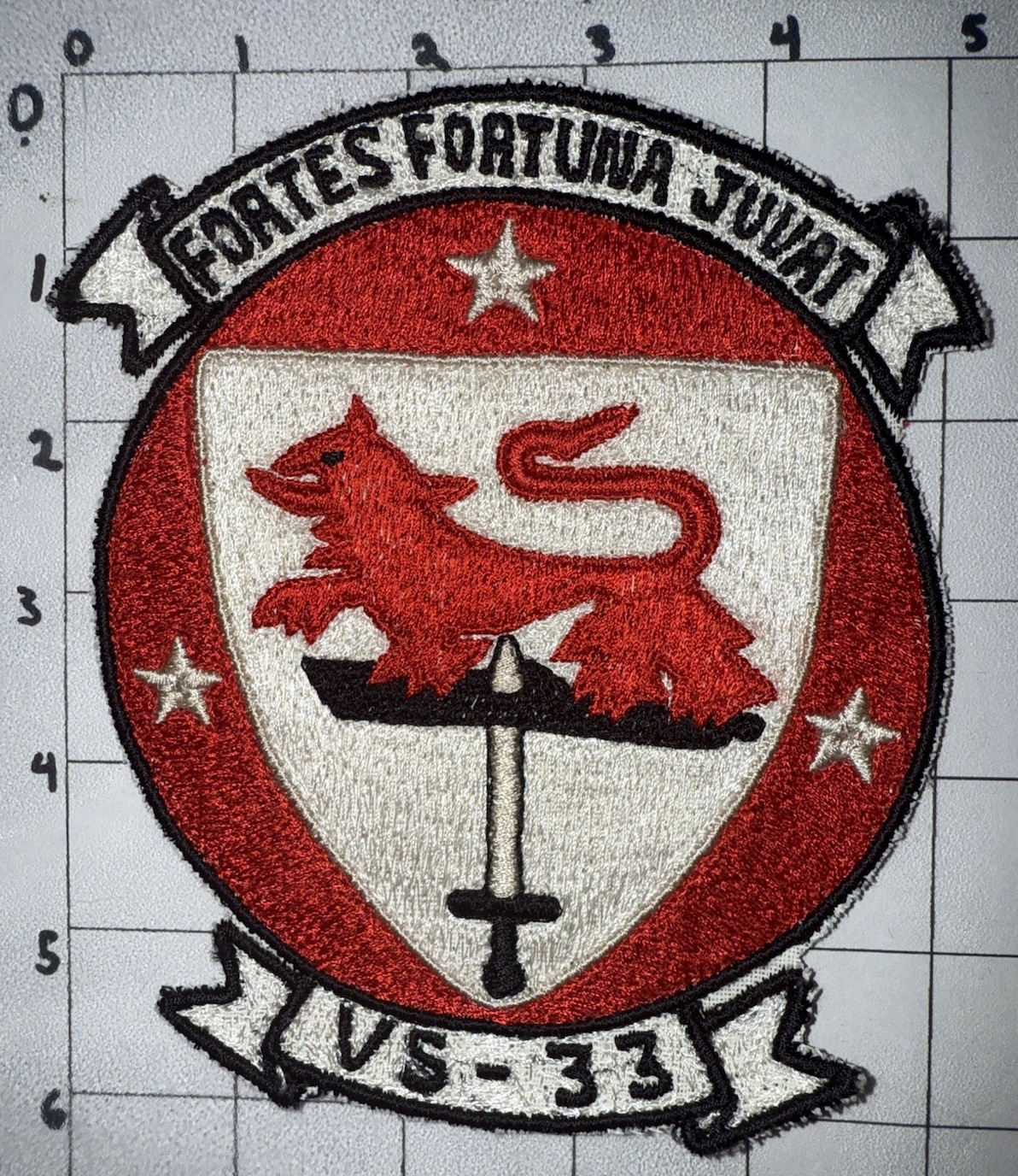 1970s - 1990s USN Theater Made VS-33 Sea Control Squadron 33 Patch (26)