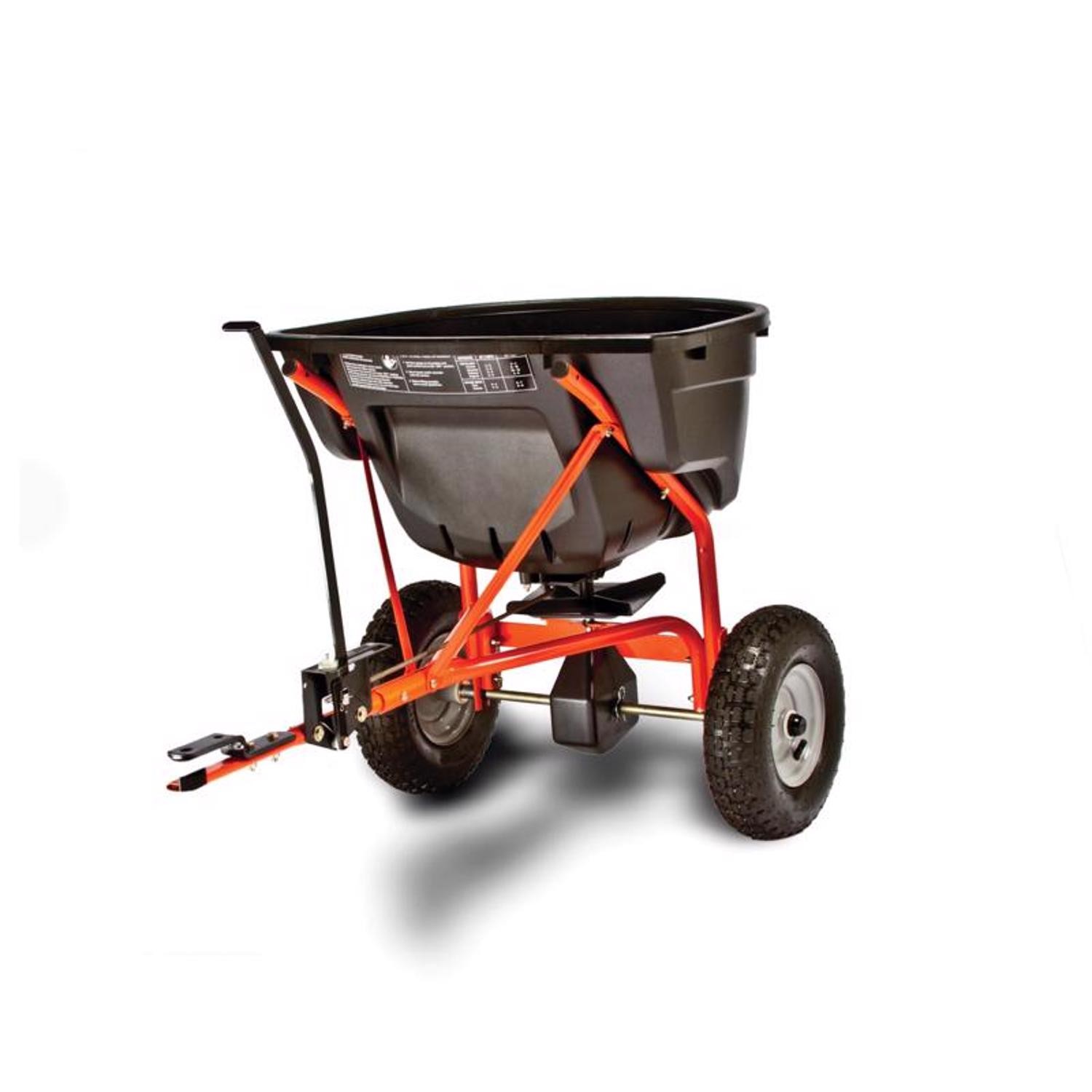 Agri-Fab 45-0463 Plastic 130 lbs. Capacity Tow Broadcast Spreader 12 ft. Spread