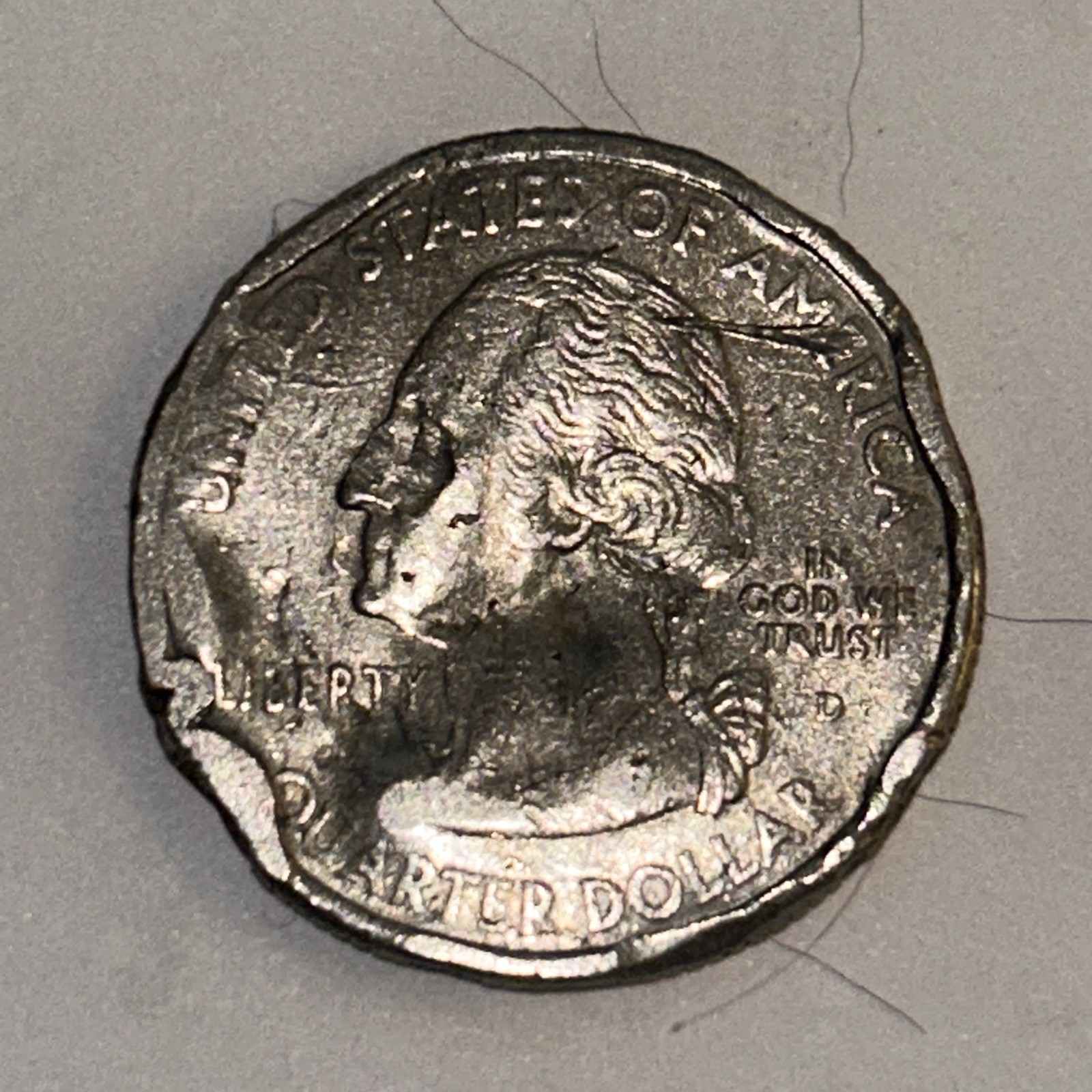 RARE 2001 Vermont Quarter **MULTIPLE ERRORS**