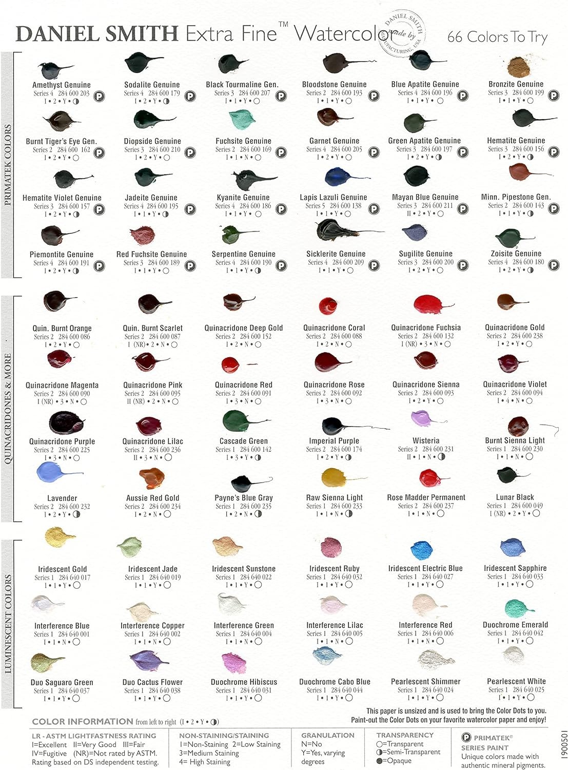 1 Count (Pack of 1), PrimaTeks, Quinacridone, Cadmium Hues, Iridescent,...