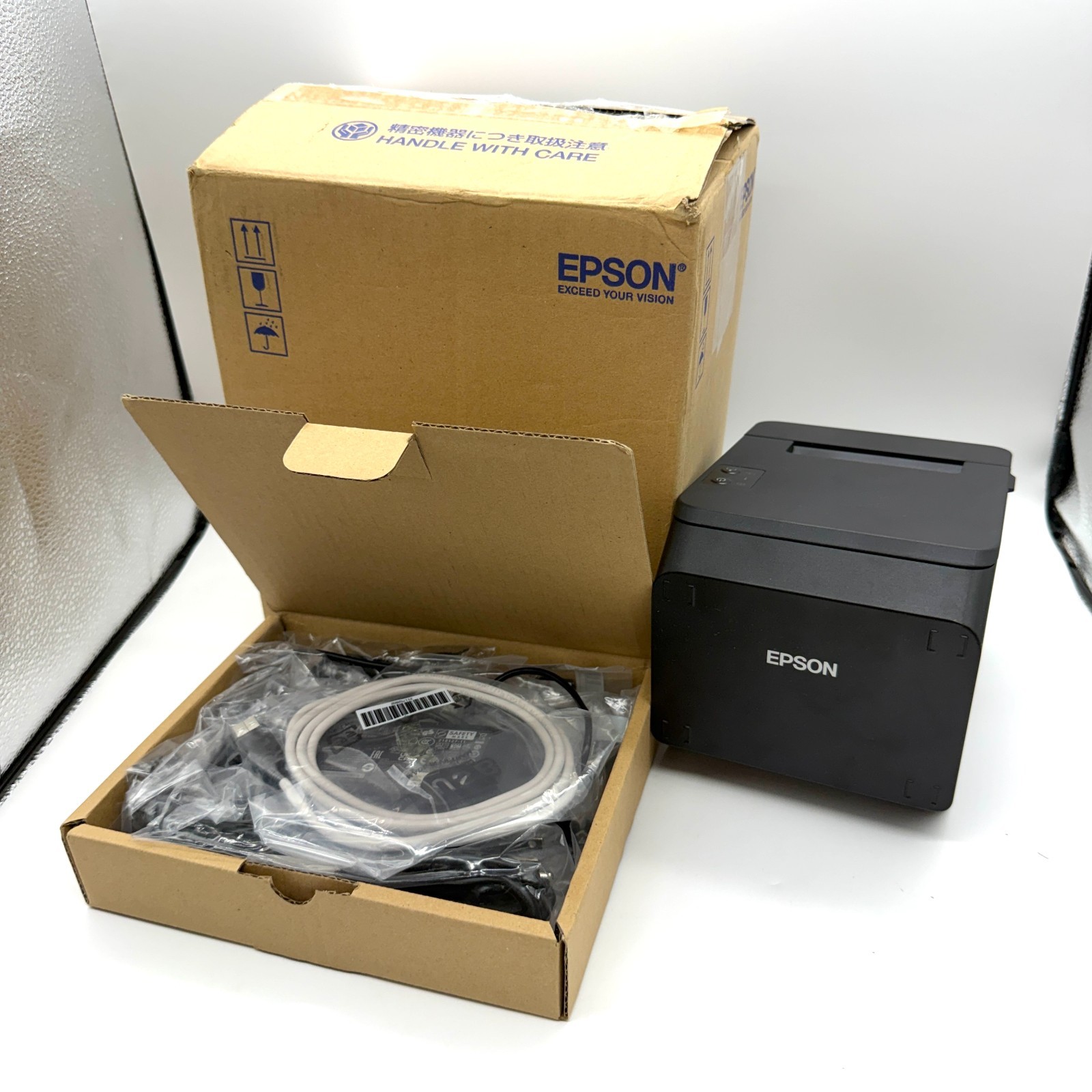 NEW Epson TM-T20IV Thermal Receipt Printer C31CL47002 USB Serial Ethernet 80mm