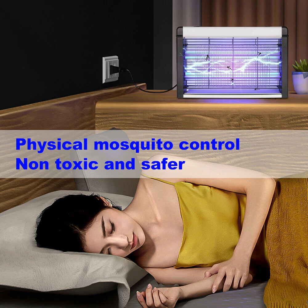 Lamp Insect Killer Mosquito Zapper Bug Pest Fly Trap Electric Indoor Light Lawn