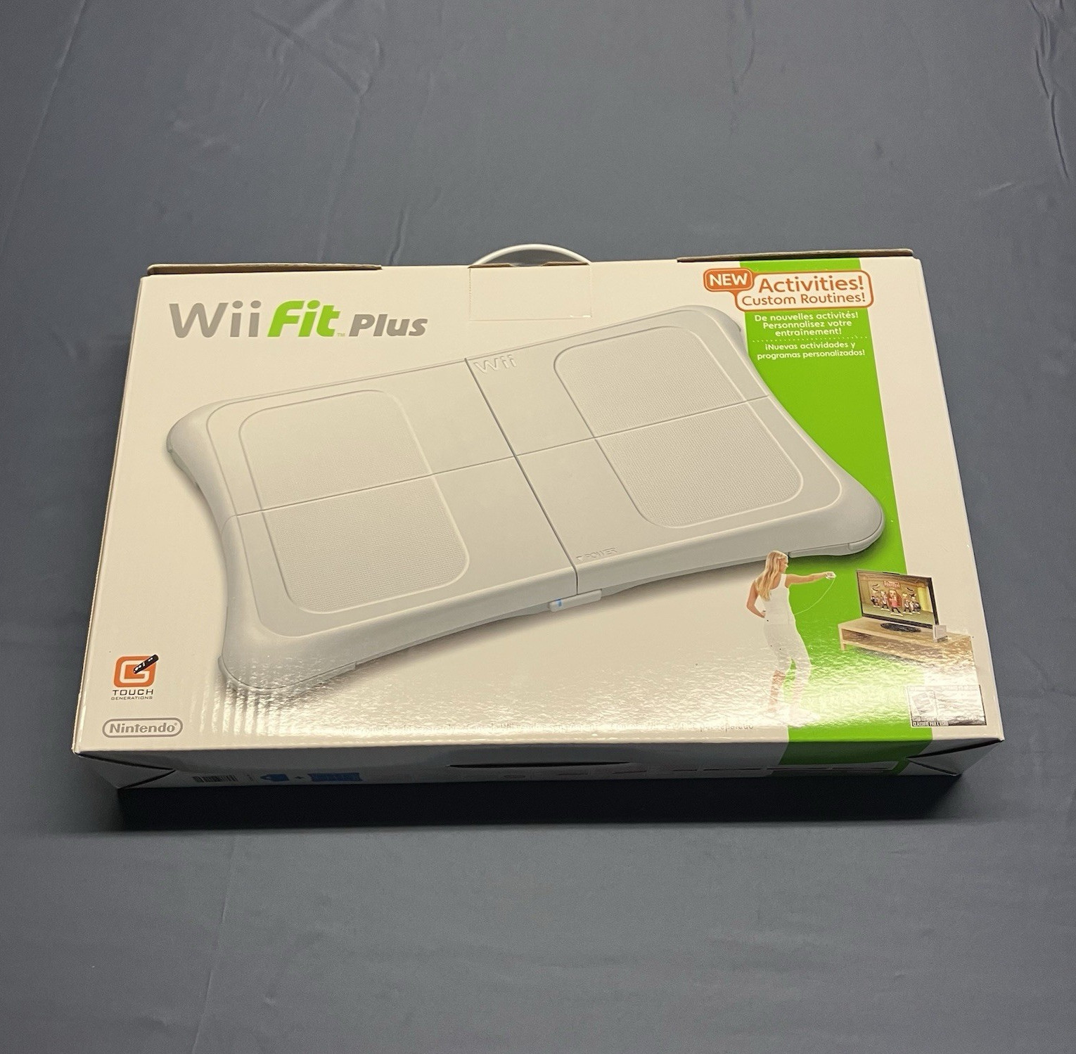 Nintendo Wii Fit Plus JUST BOX AND OPERATIONS MANUAL.