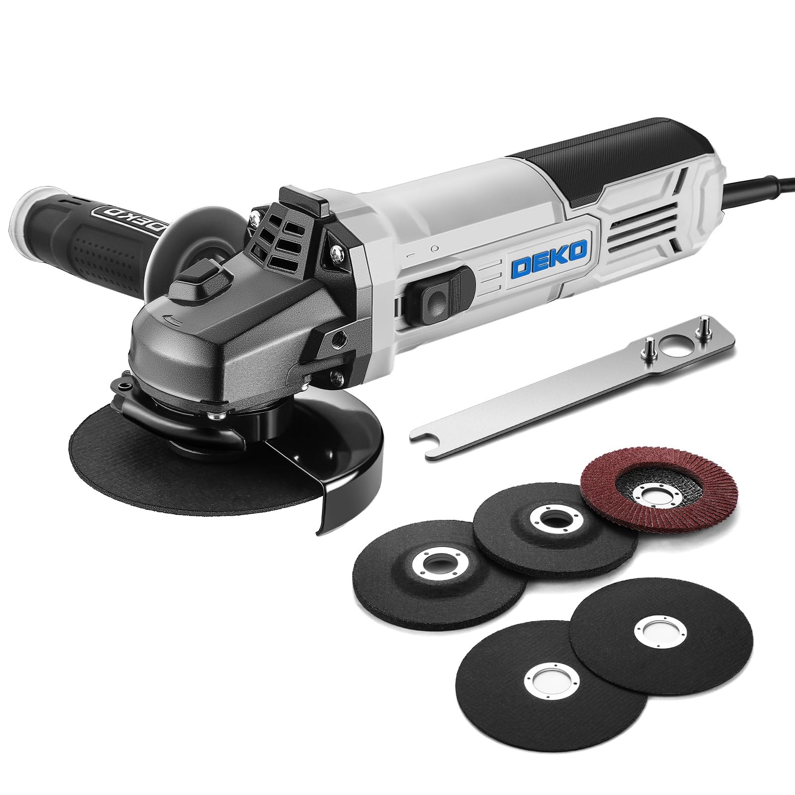 Angle Grinder Electric Power Tool: 4-1/2 Inch 7.5-Amp Angle Grinder Power Cor...