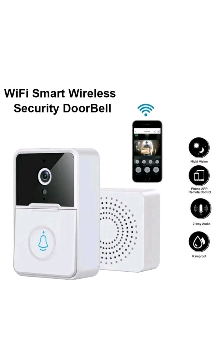 Wireless Smart WiFi Doorbell Video Camera Intercom New Home Security