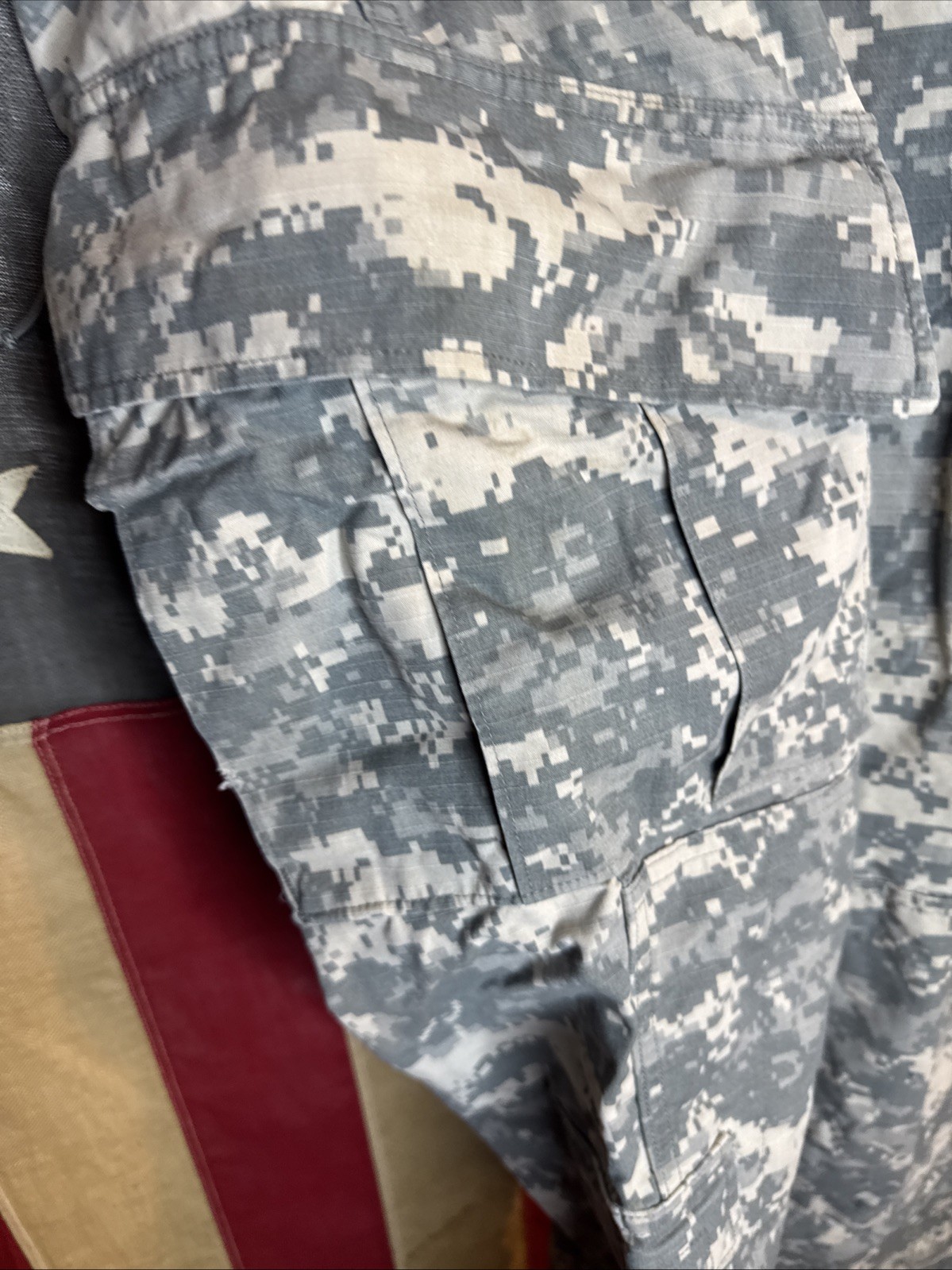 Small Short - Army Combat Pants ACU Digital Camo USGI 5647