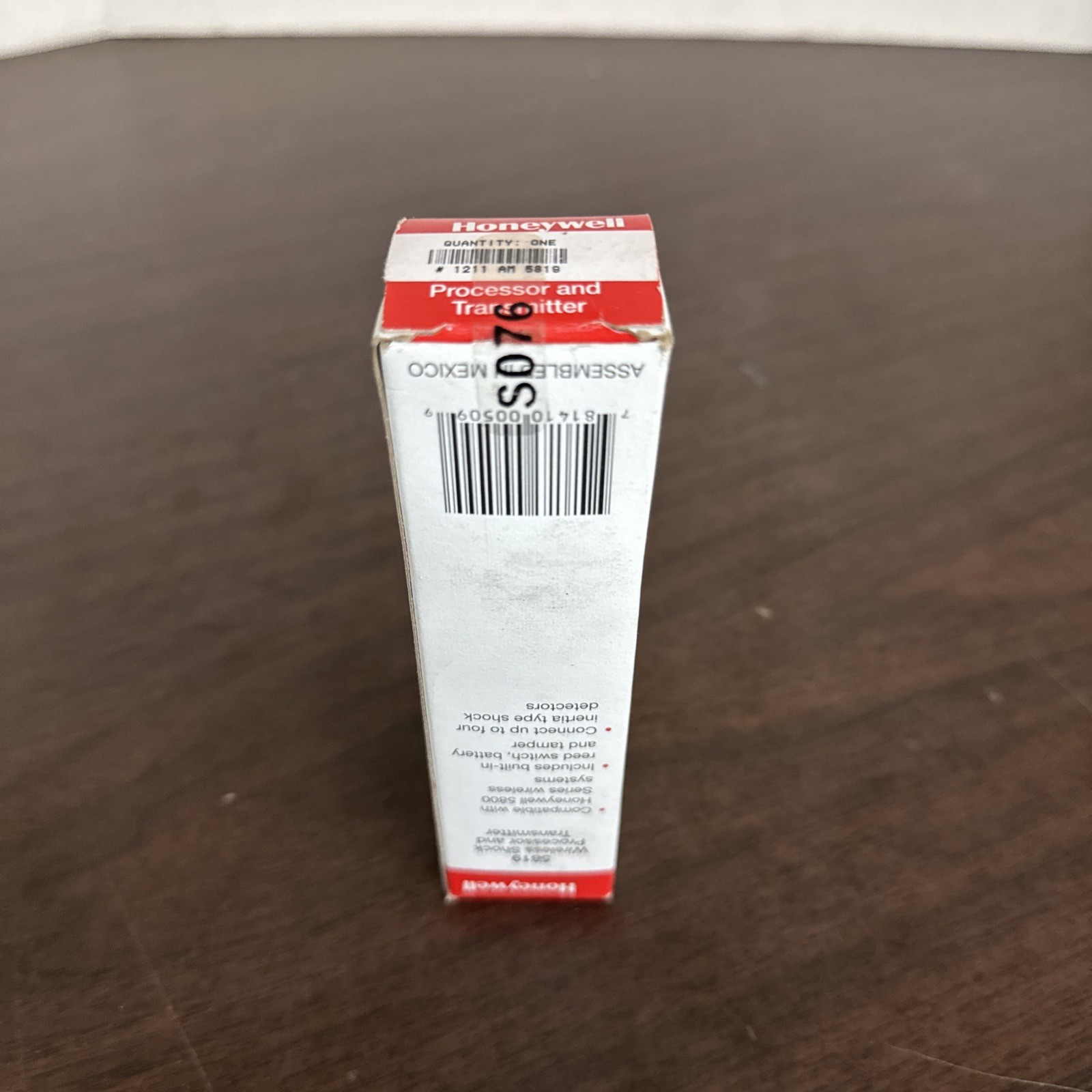 NEW Honeywell 5819 Wireless Shock Processor and Transmitter