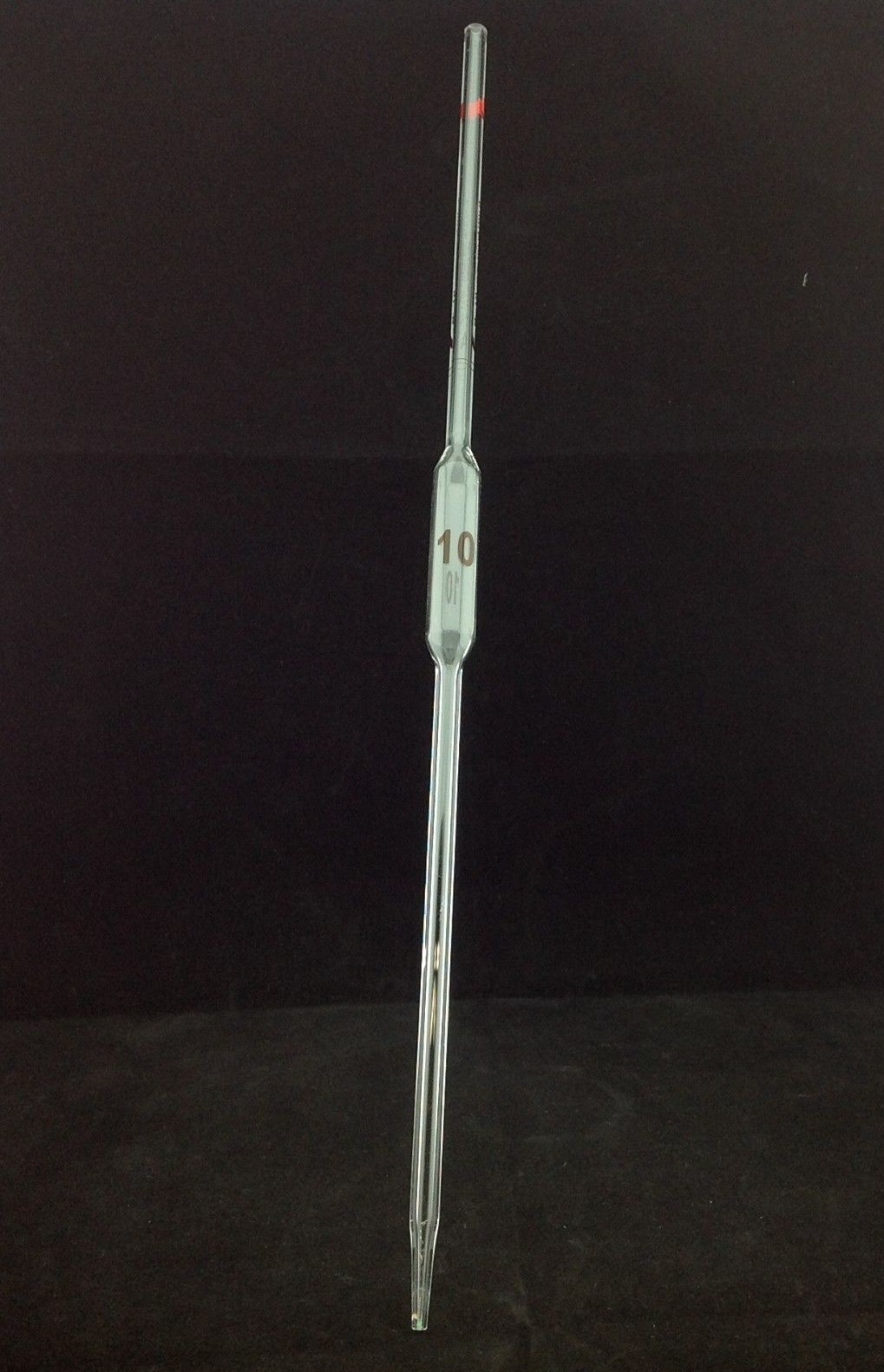Kimble KIMAX-51 Glass Bulb Reusable TD 10mL Volumetric Pipette Pipet 37004-10