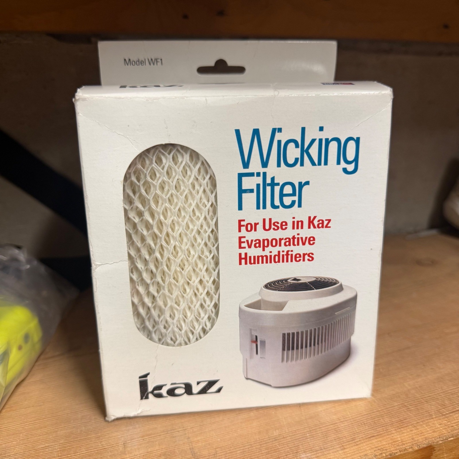 Kaz Humidifier Wicking Filter Replacement WF1 White New NIB Evaporative USA
