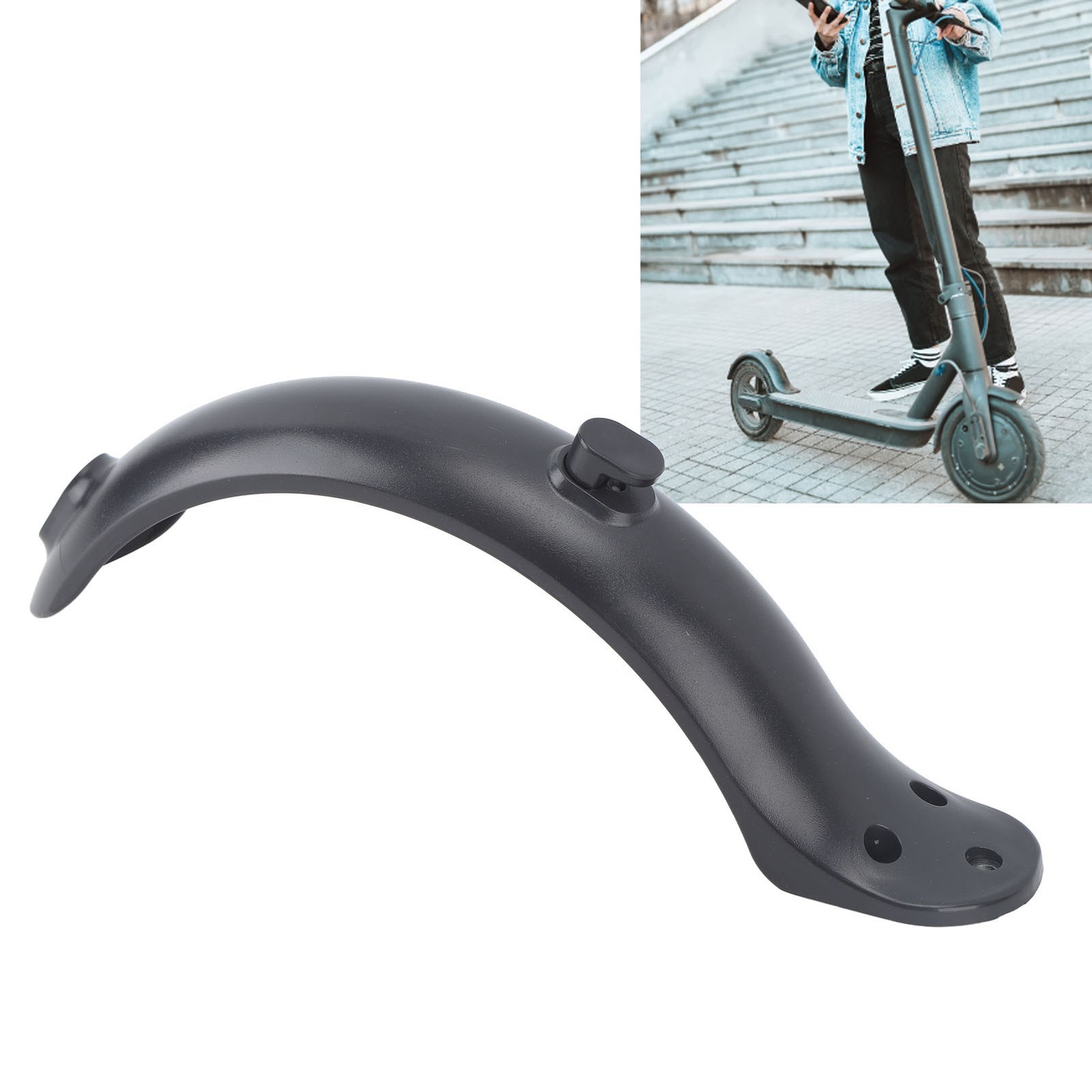 Electric Scooter Rear Mudguard Scooter Splashproof Mudguard Replacement WT