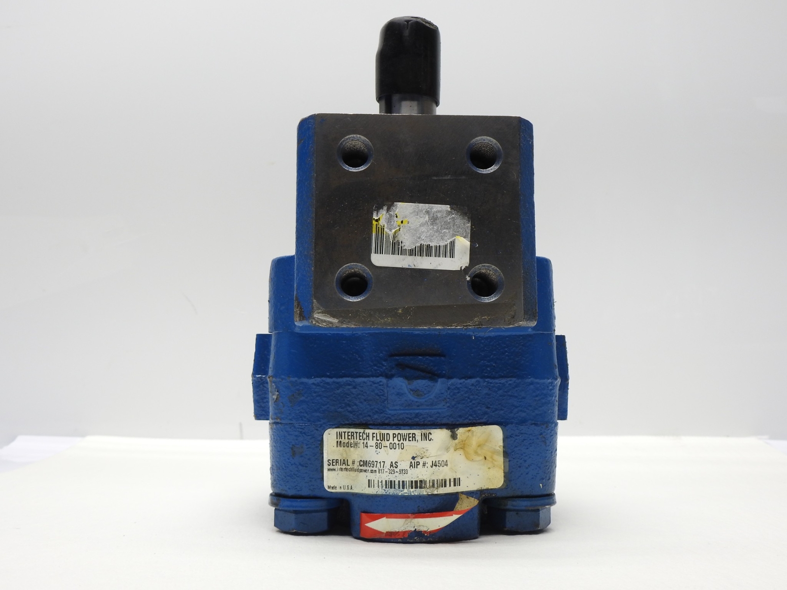 Intertech Fluid Power 14-80-0010 Hydraulic Permco