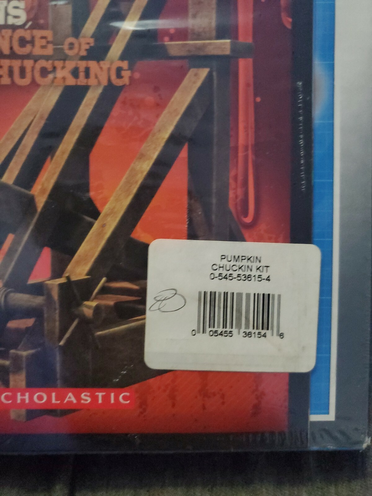 Scholastic Pumpkin Chuckin Kit Catapult Game